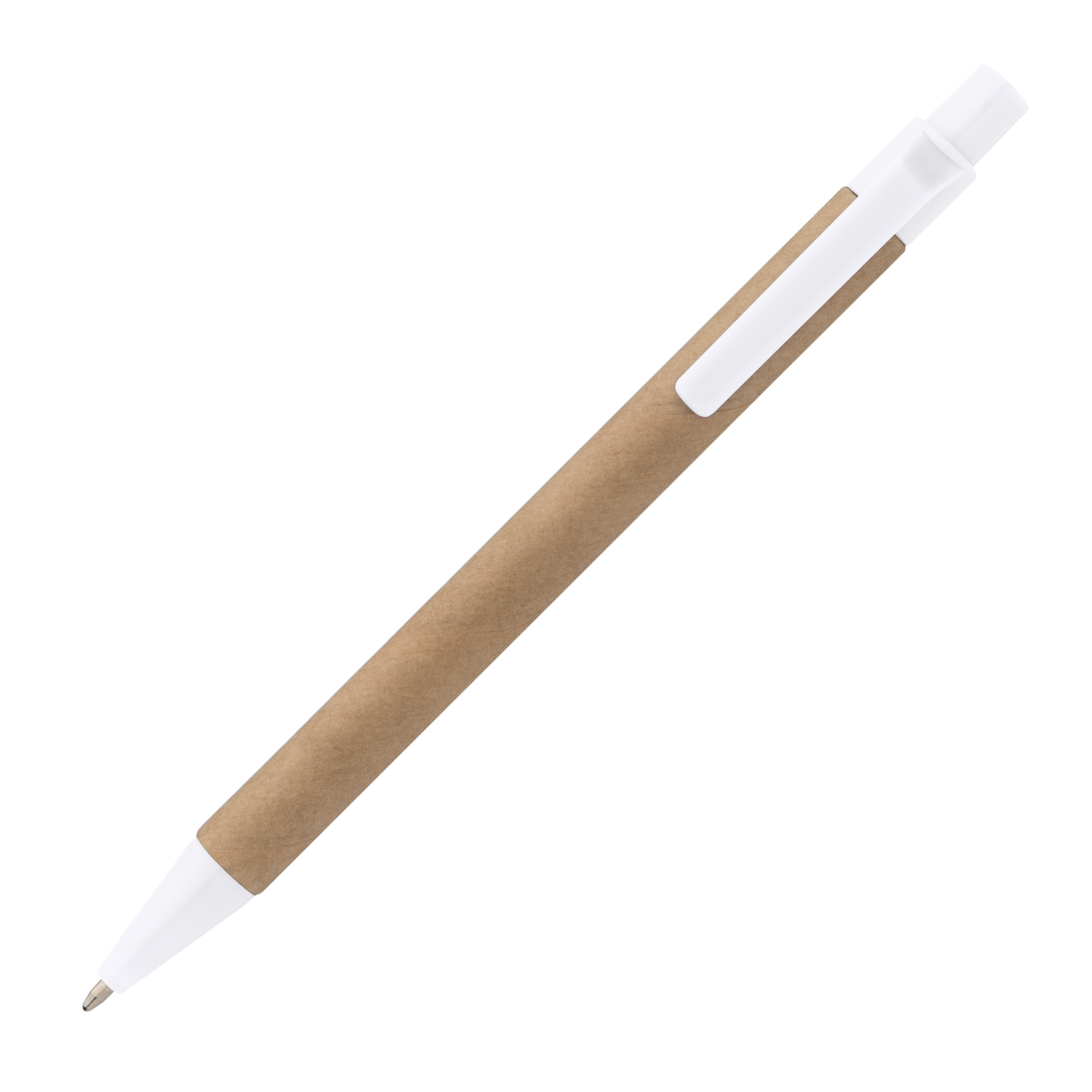 Vue 3 de Stylo en carton Bristol