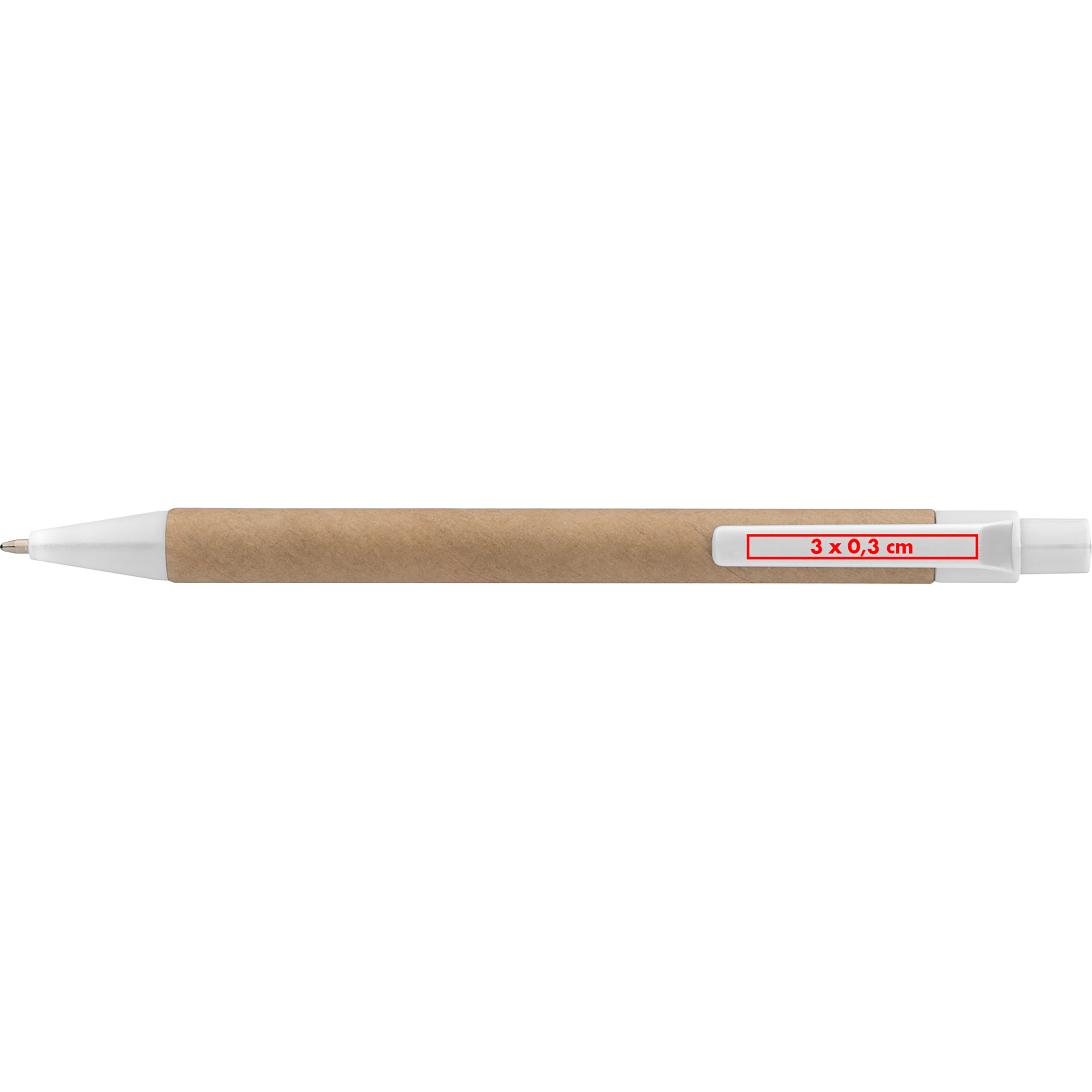 Vue 5 de Stylo en carton Bristol