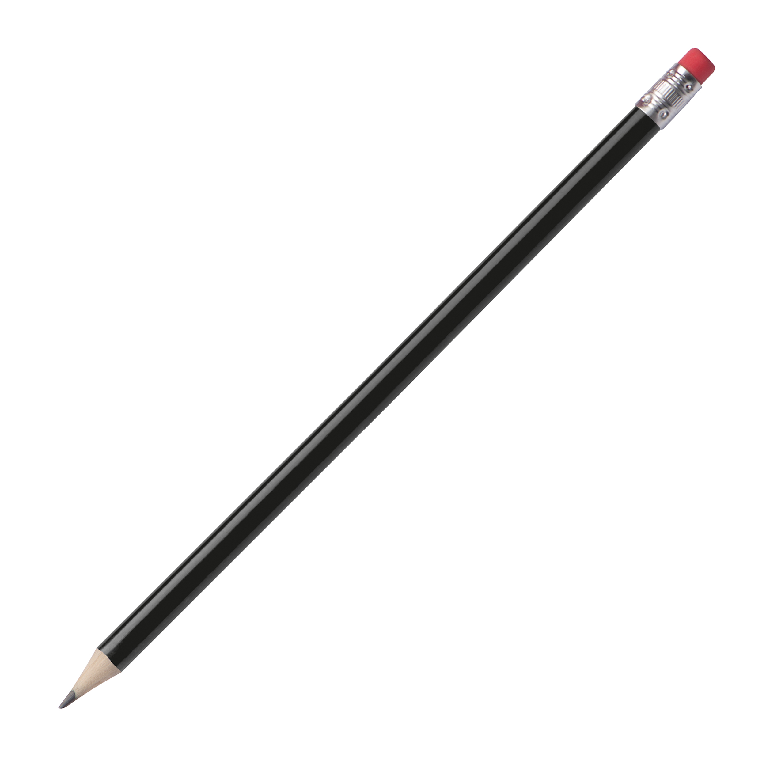 Vue 7 de Crayon à papier avec gomme Hickory