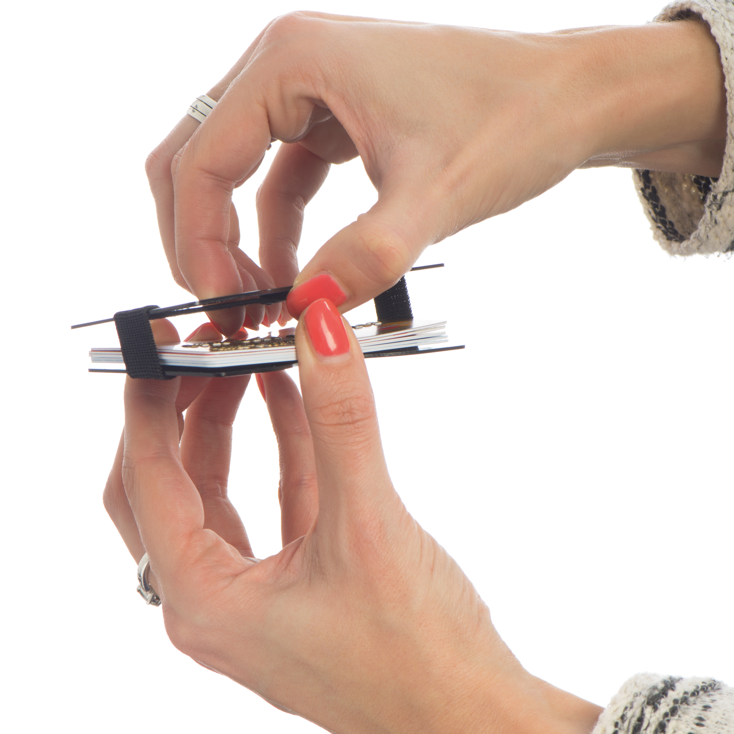 Vue 2 de Porte-cartes RFID Gladstone