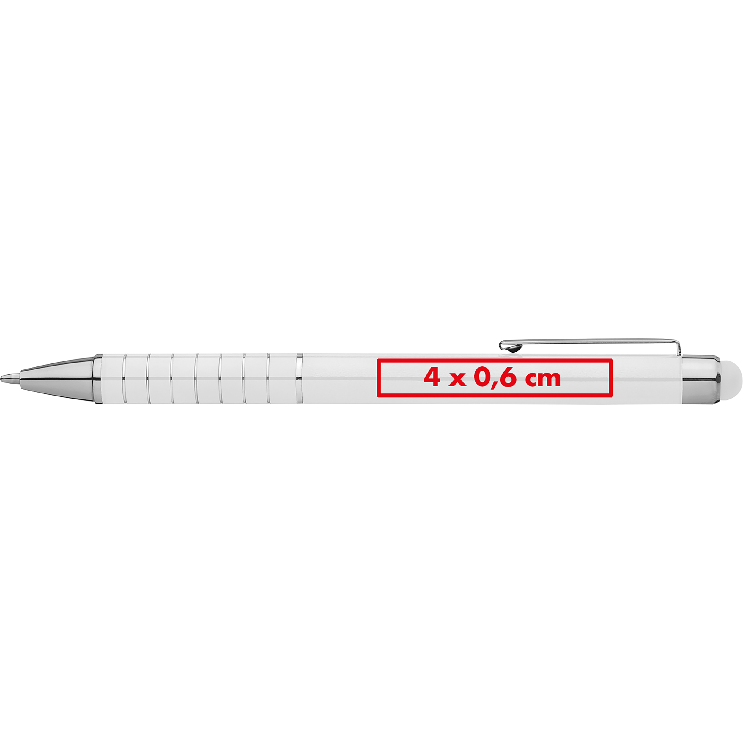 Vue 4 de Stylo métal fonction PAD Luebo