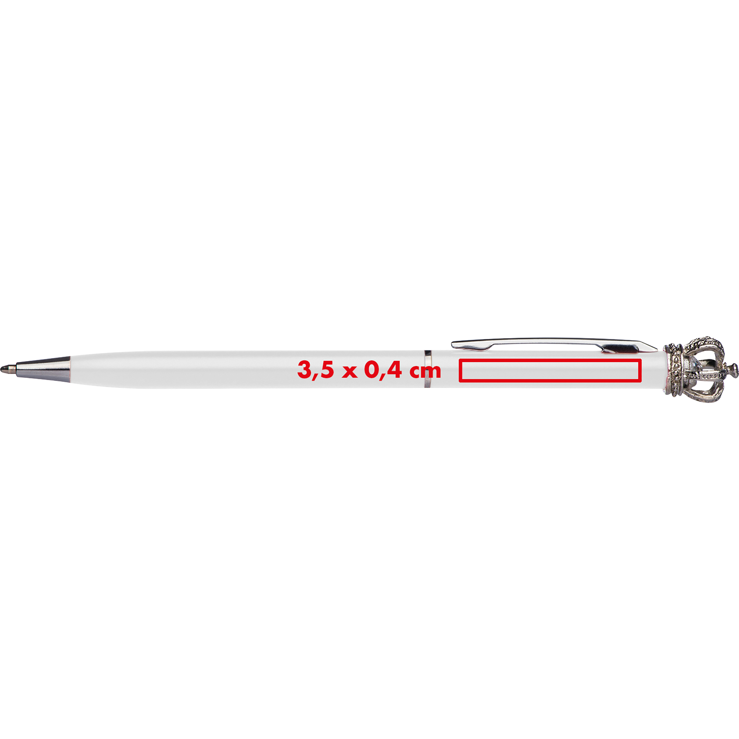 Vue 4 de Stylo avec couronne Kings Park