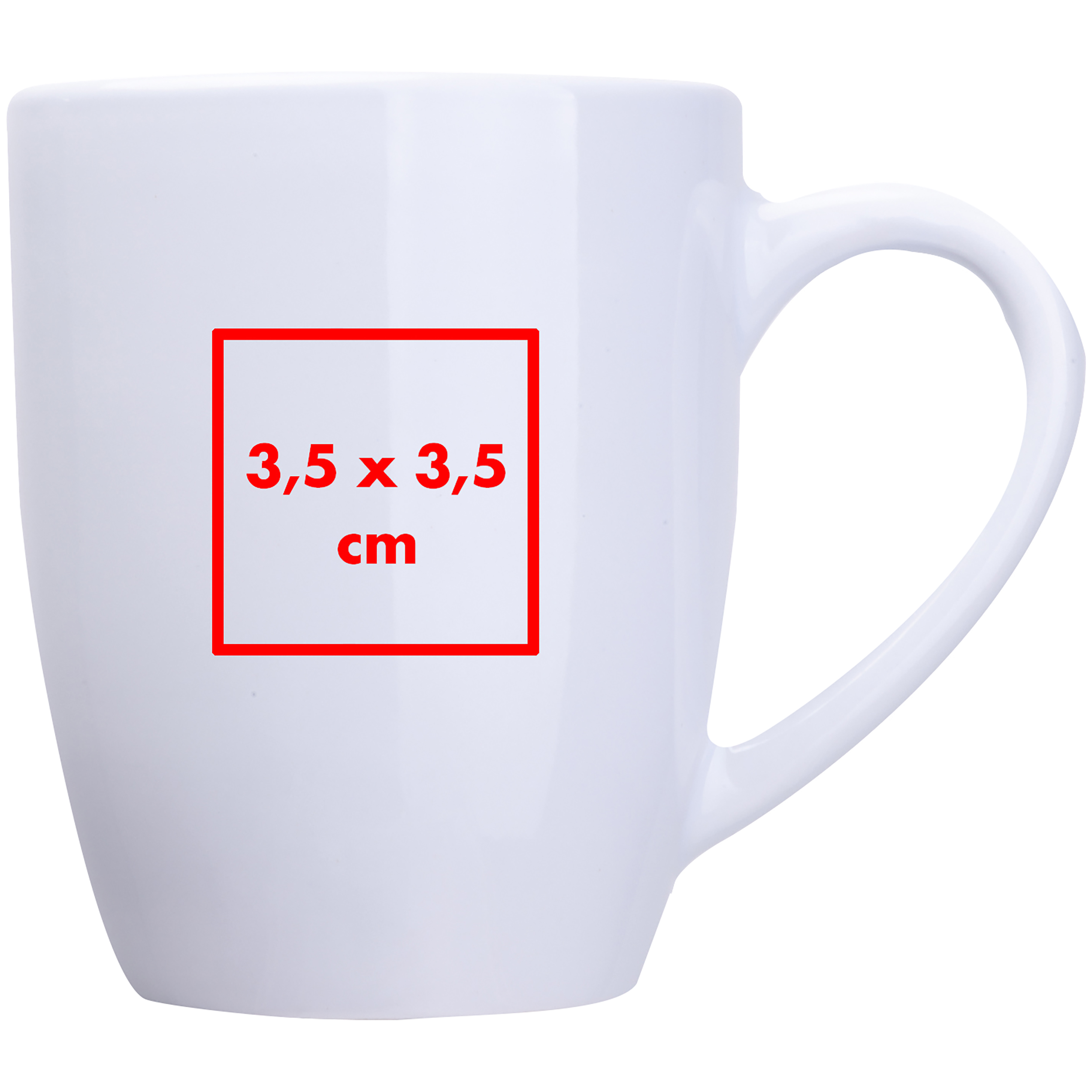 Vue 4 de Tasse blanche Antwerp