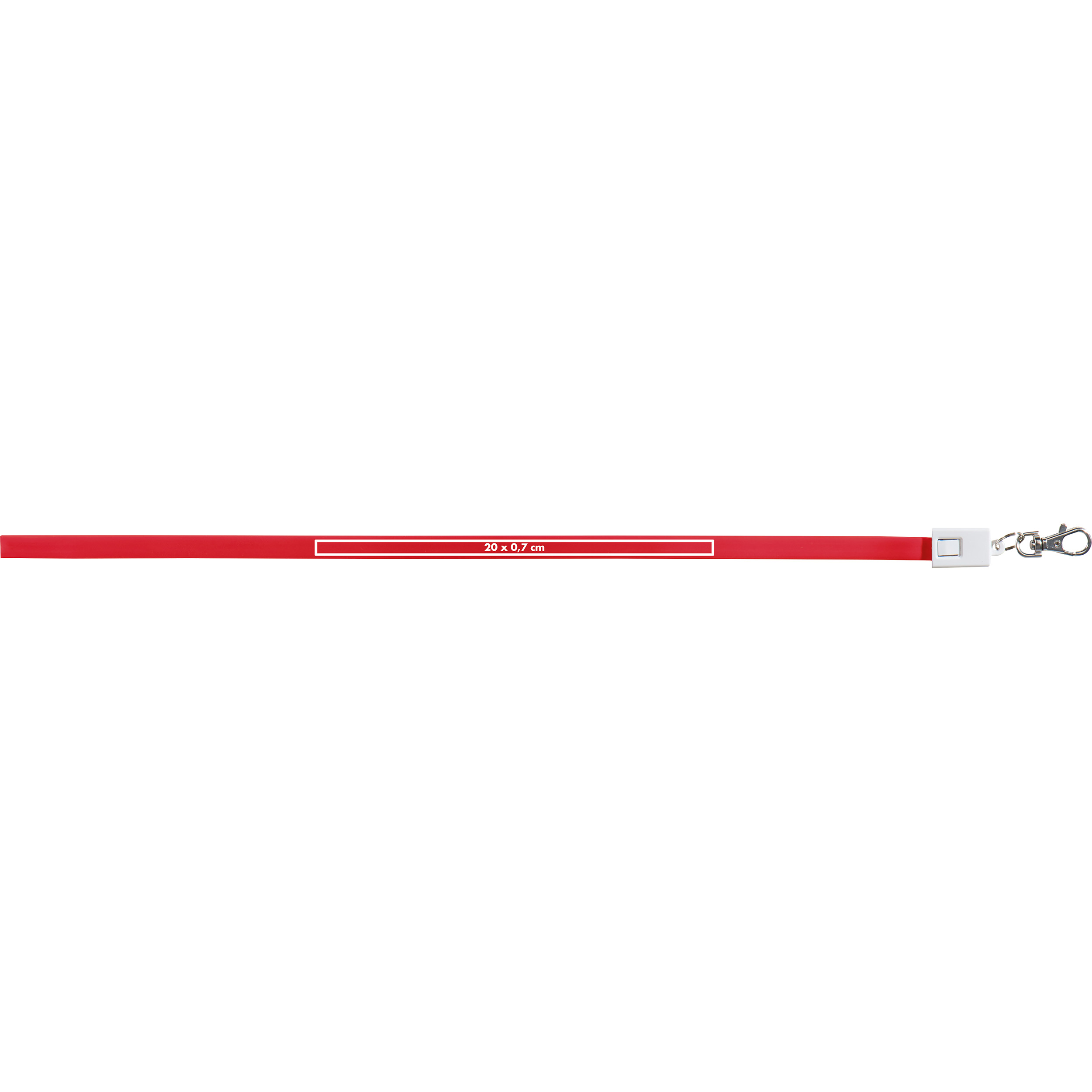 Vue 6 de Lanyard avec câble de recharge Reno