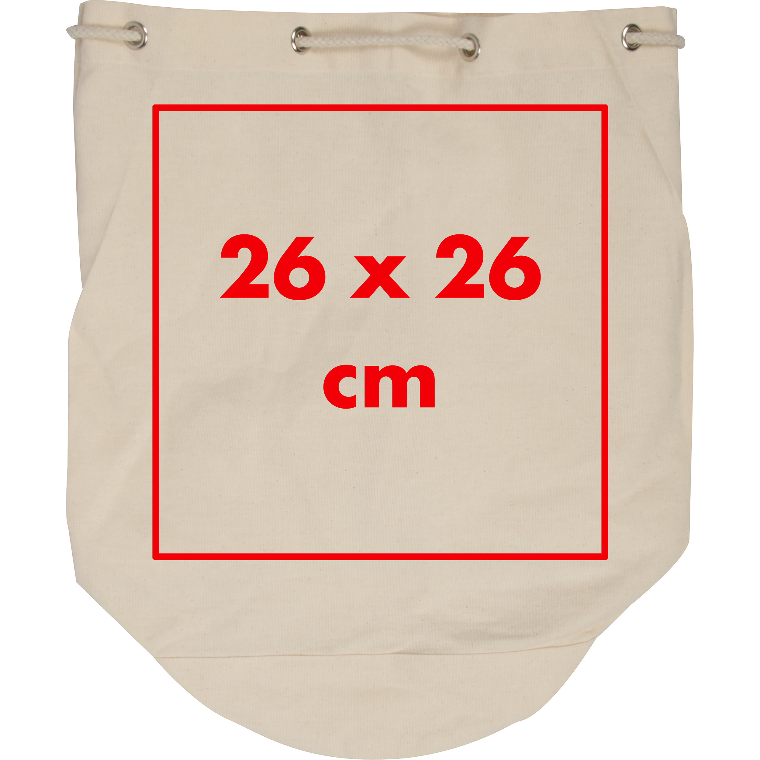 Vue 3 de Sac de marin en cotton Oeko-Tex STANDARD 100 Herne