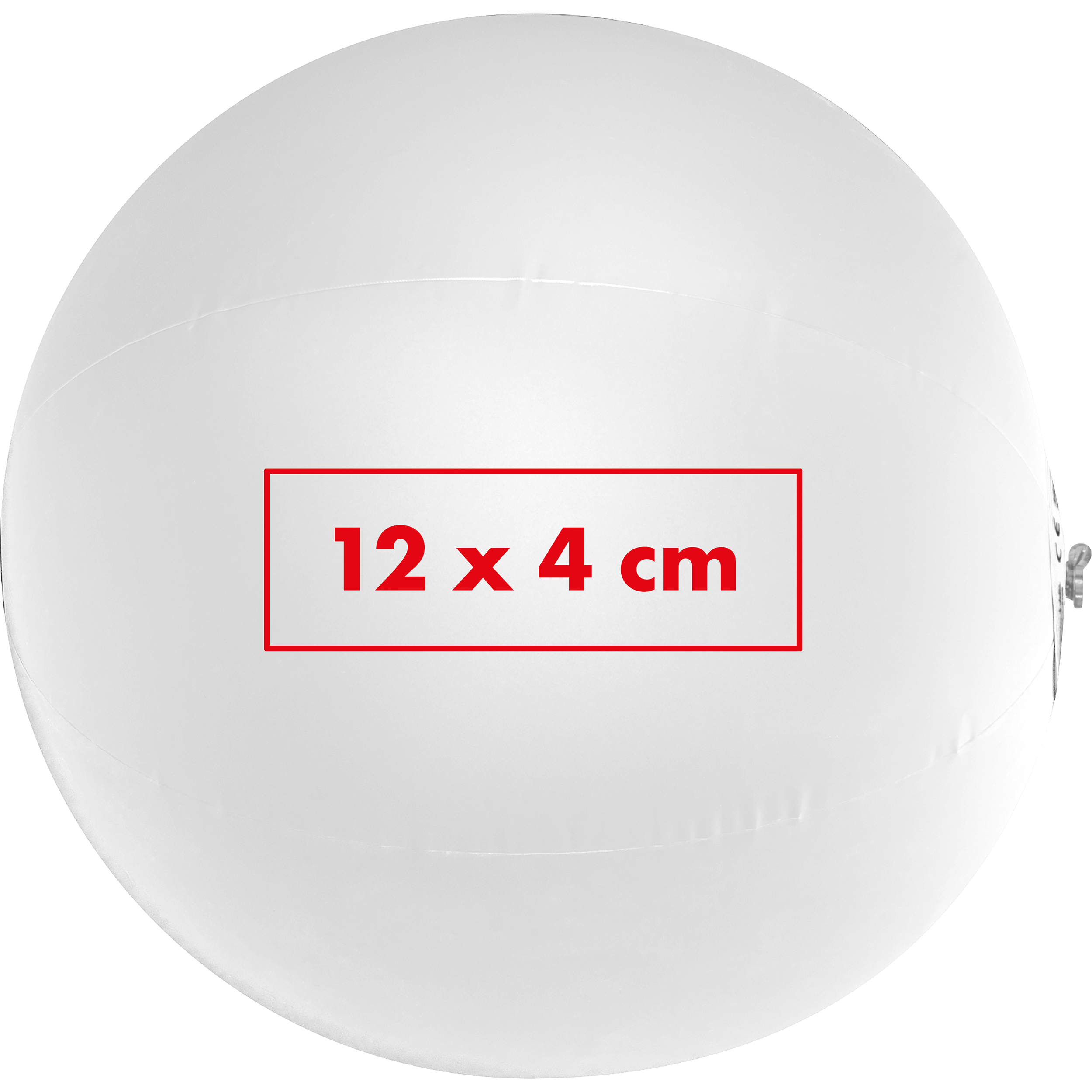 Vue 3 de Ballon de plage givré Orlando