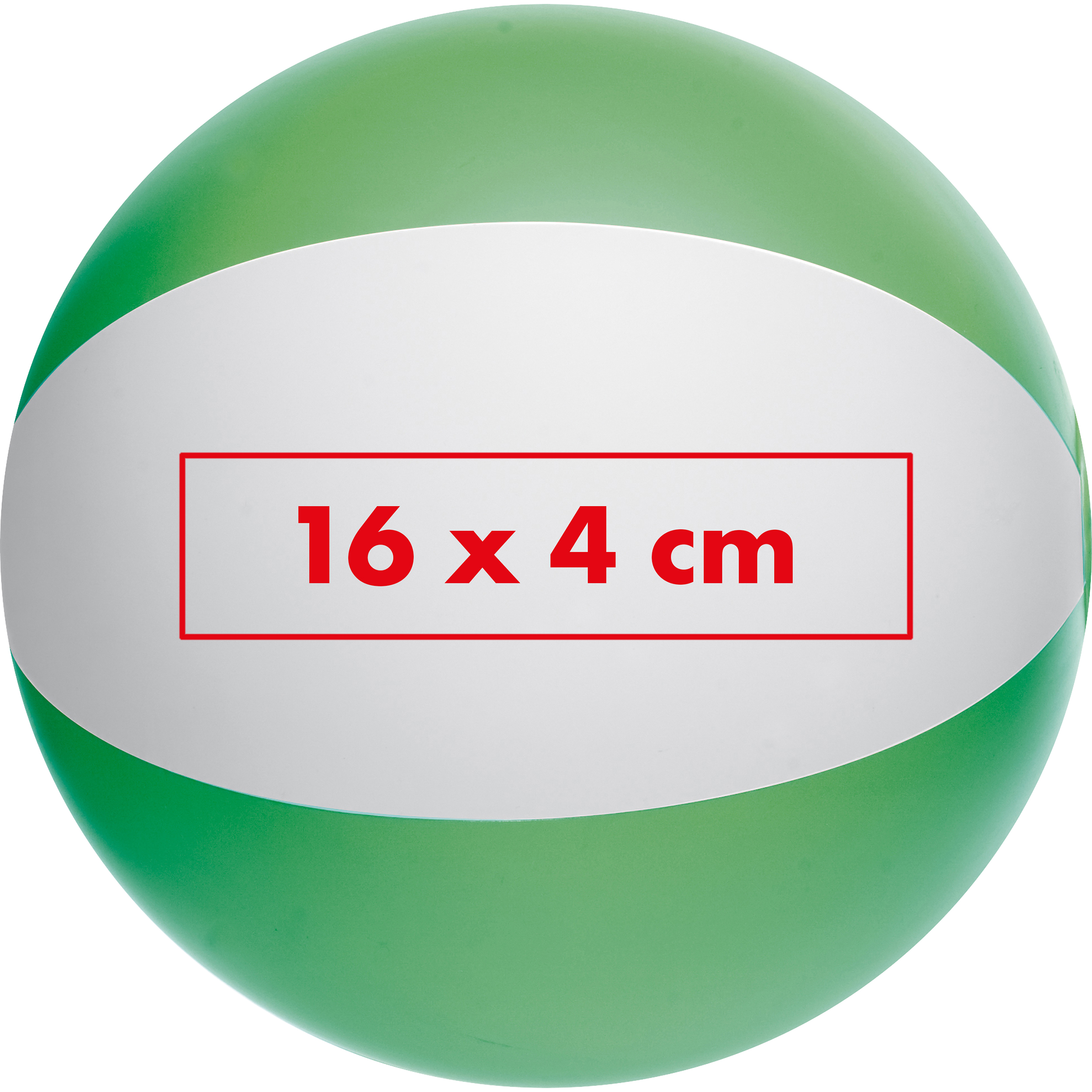 Vue 11 de Ballon de plage bicolore Key West