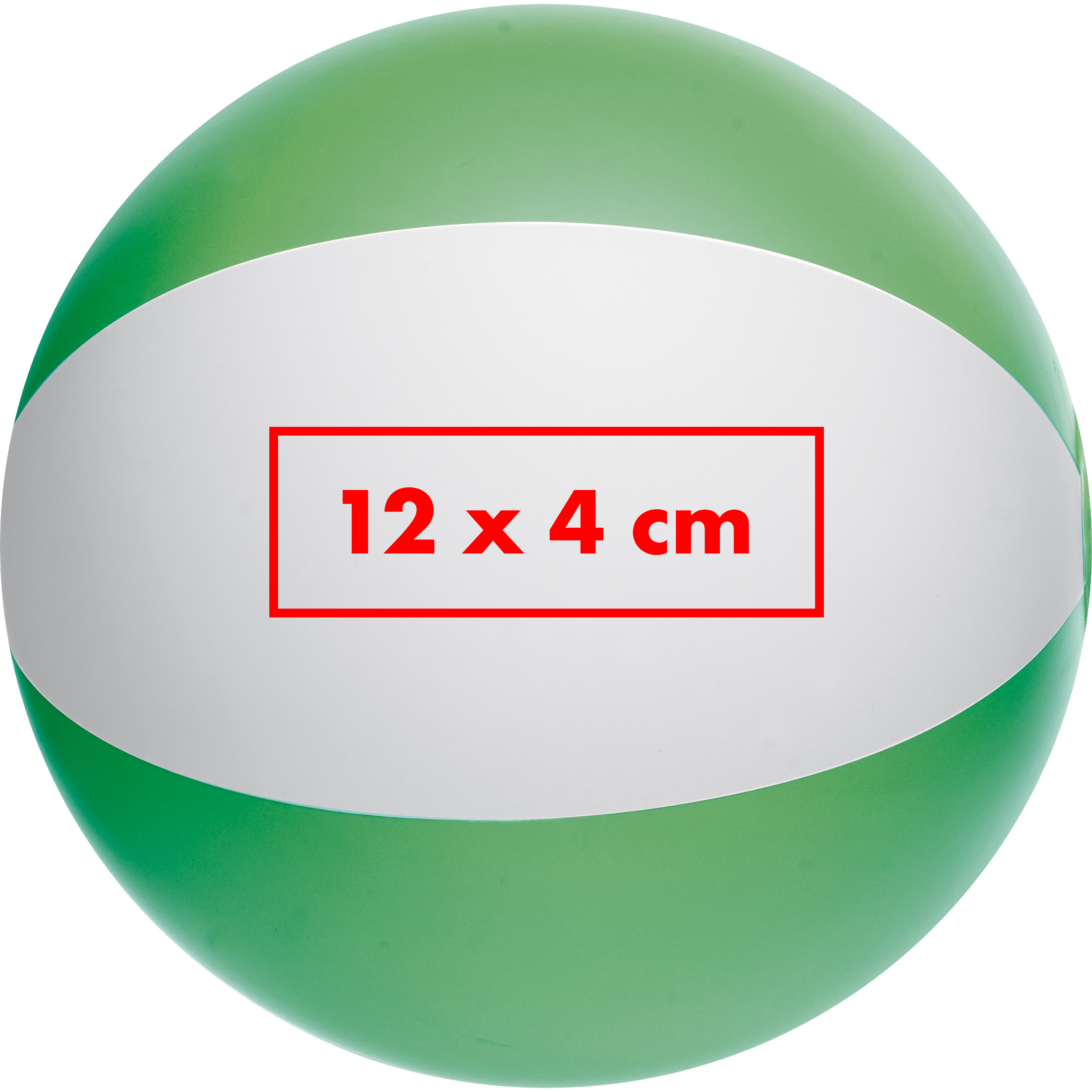 Vue 12 de Ballon de plage bicolore Key West