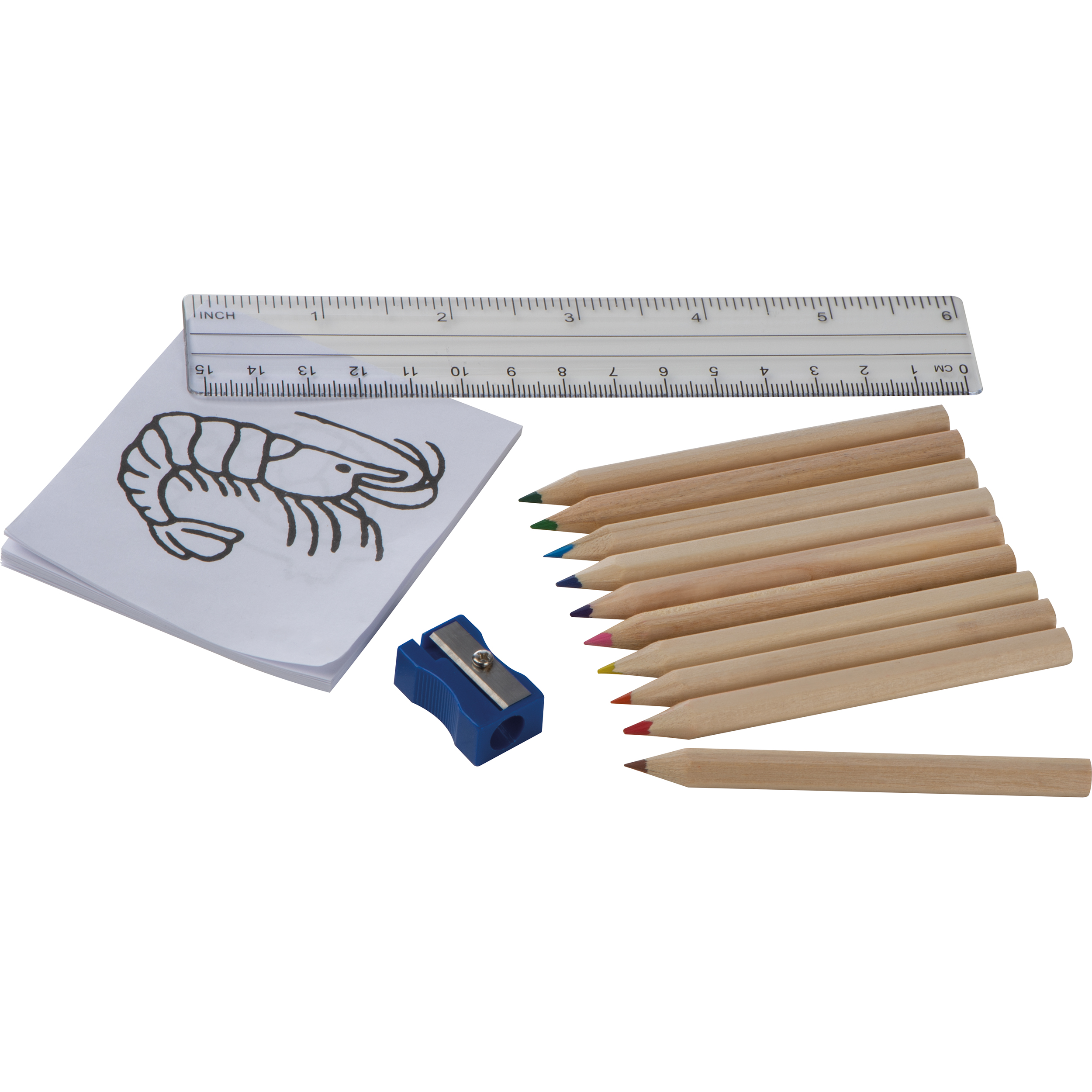 Vue 2 de Set à dessiner pour enfants Little Picasso