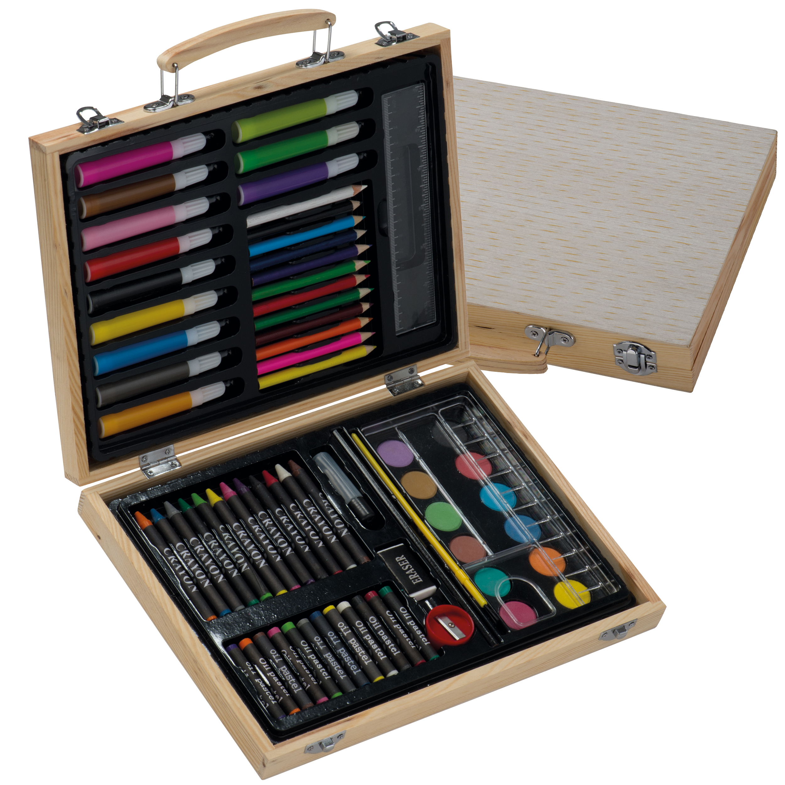 Grand set à dessiner en bois Maxi