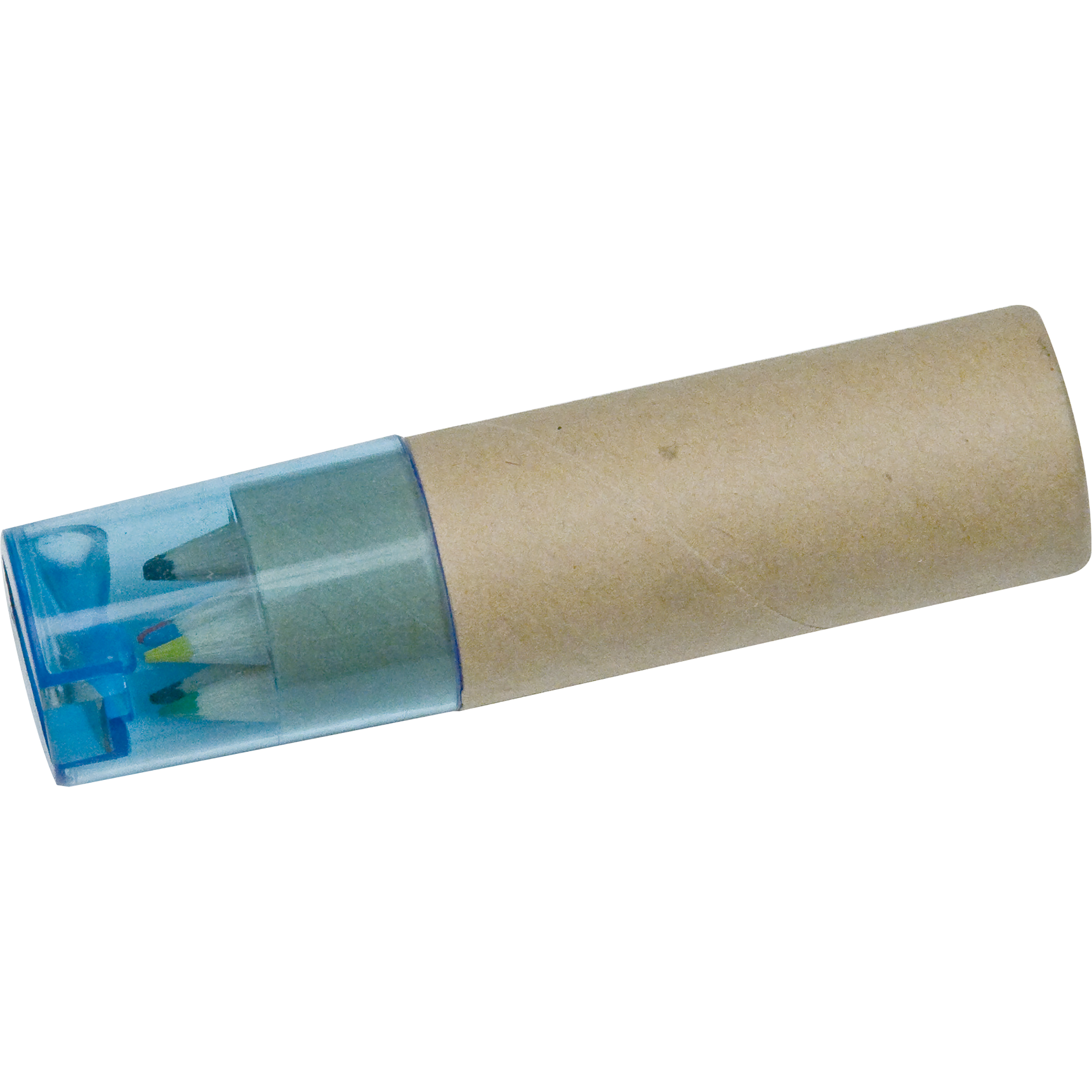 Vue 2 de Crayons de couleurs en bois Becky