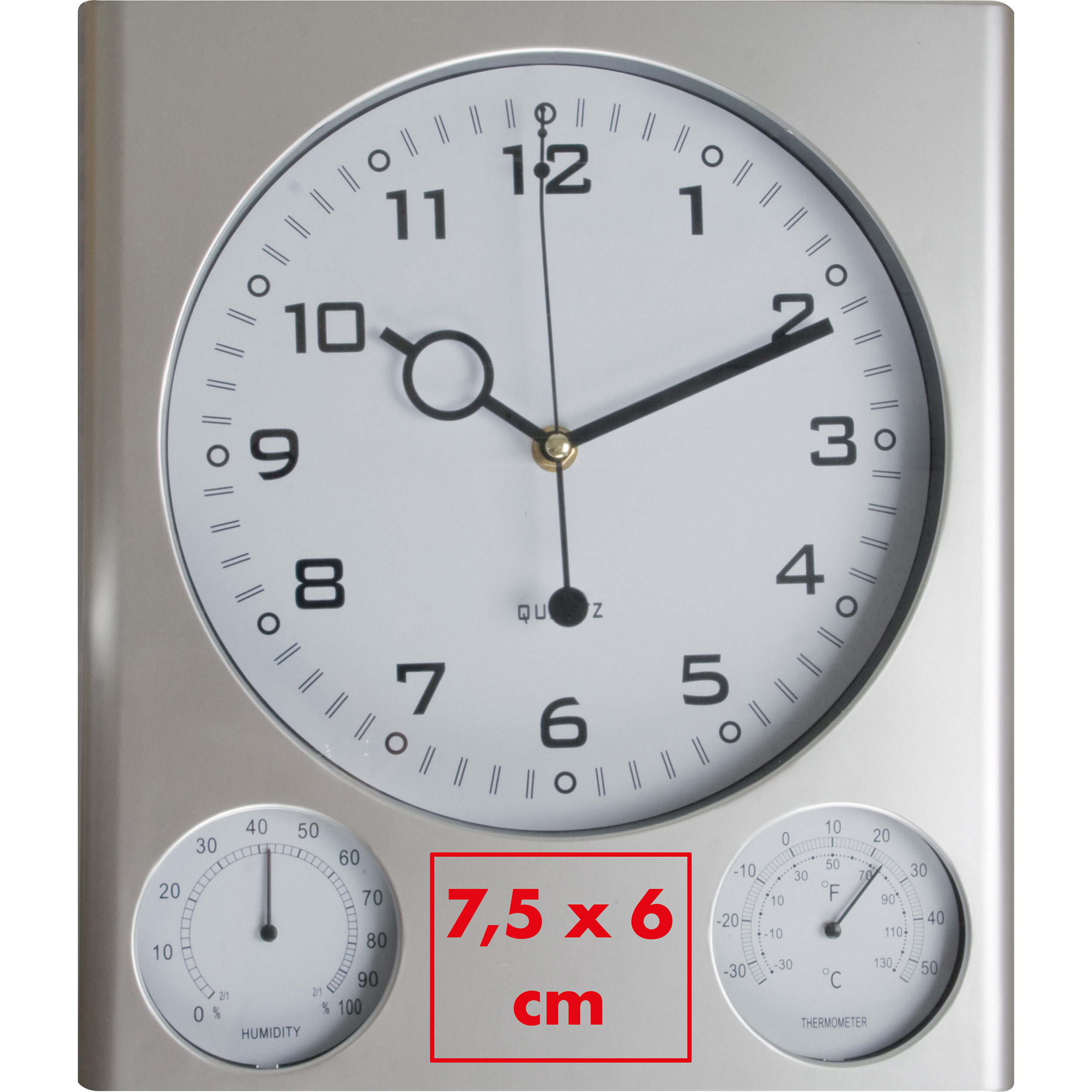 Vue 4 de Horloge murale en plastique Den Haag