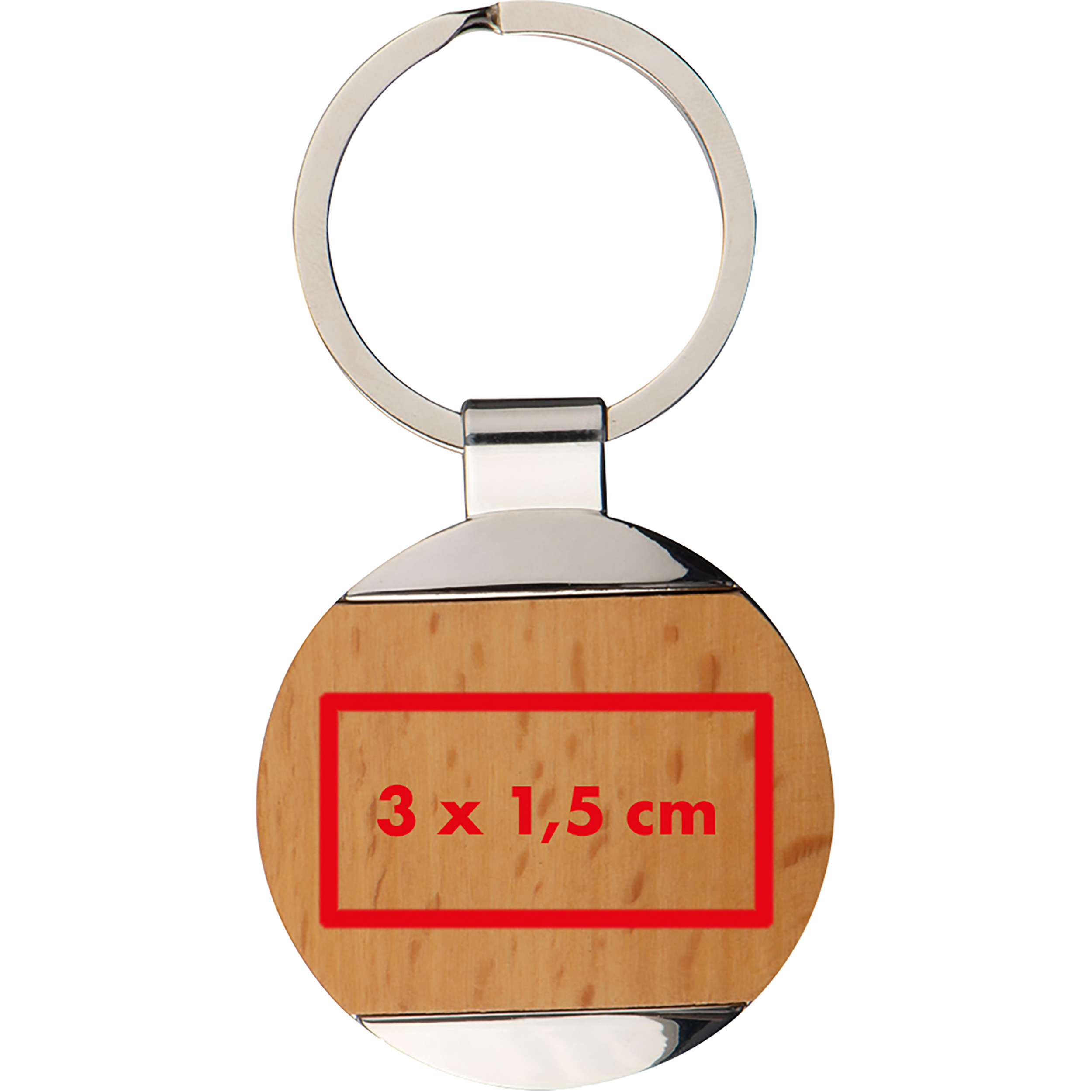 Vue 4 de Porte-clés métal/bois Langhaus