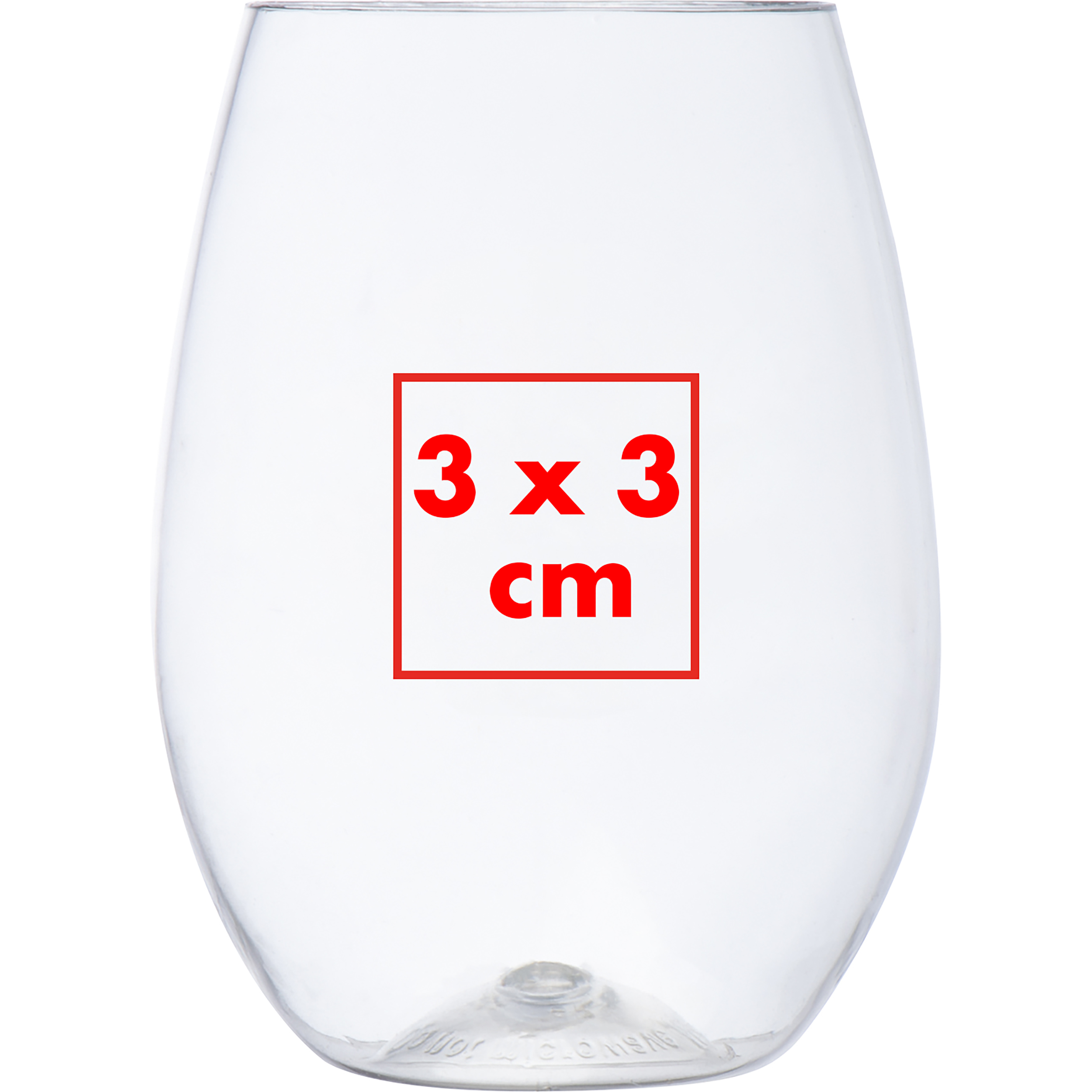 Vue 4 de Verre en plastique St. Tropez