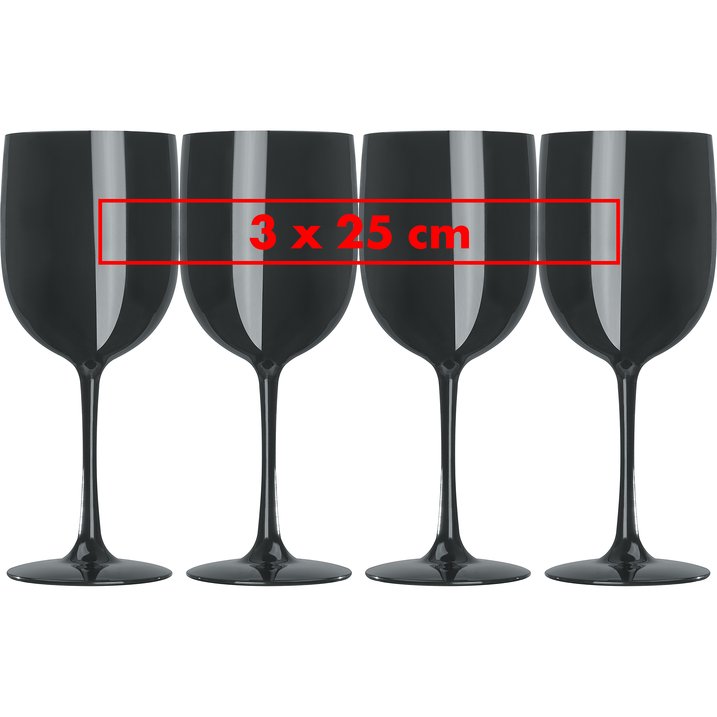 Vue 8 de Verre de champagne en plastique St. Moritz