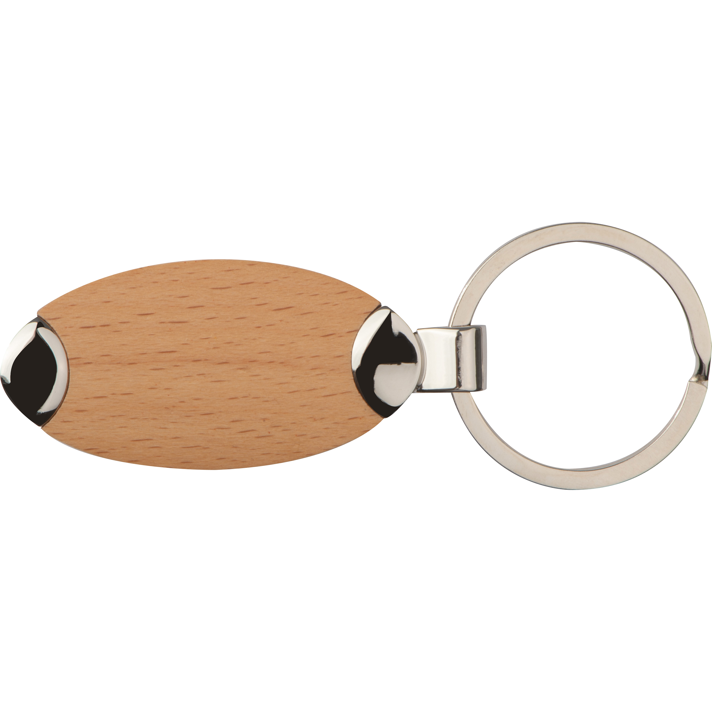 Vue 2 de Porte-clés métal/bois Baltrum