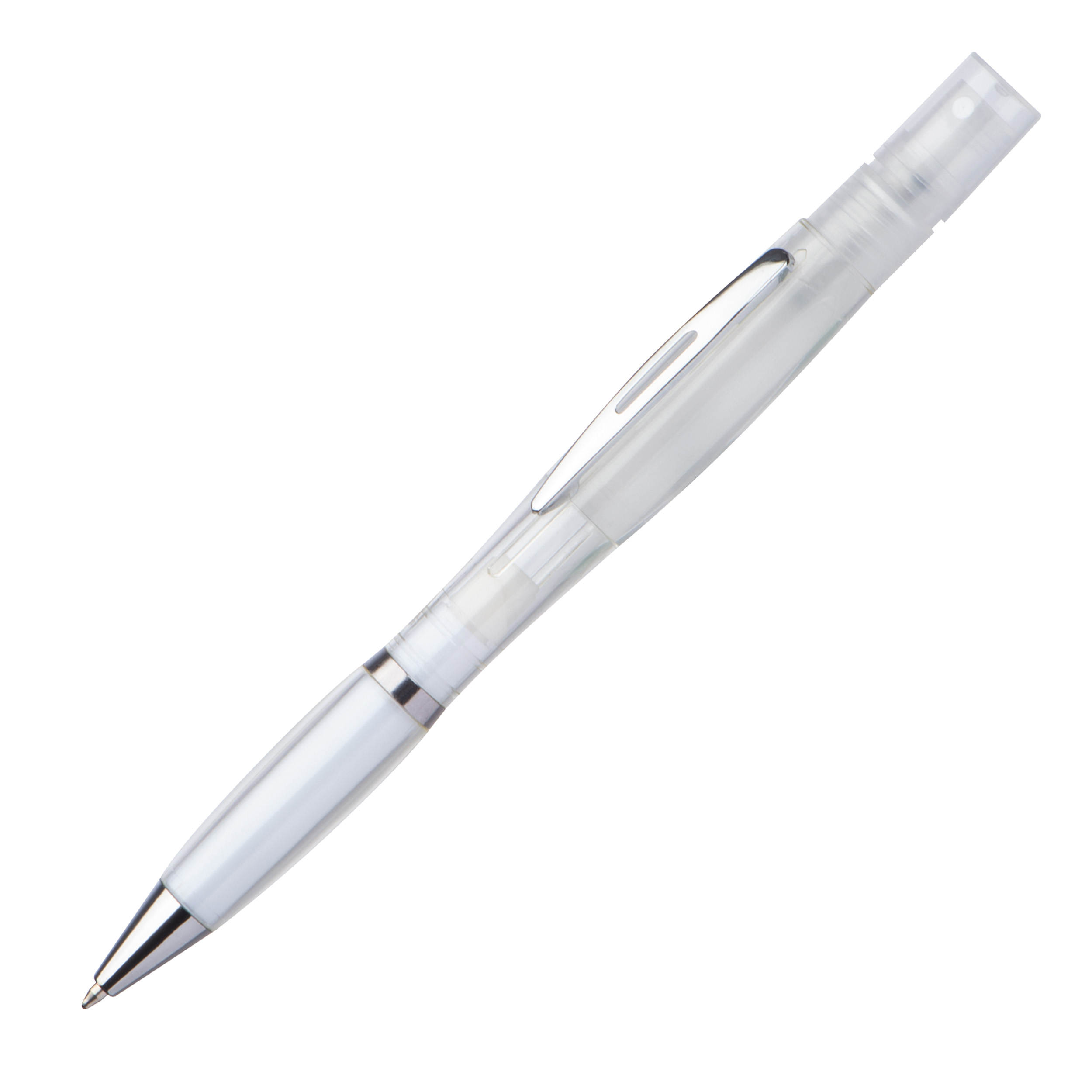 Vue 2 de Stylo à bille avec vaporisateur Charleroi