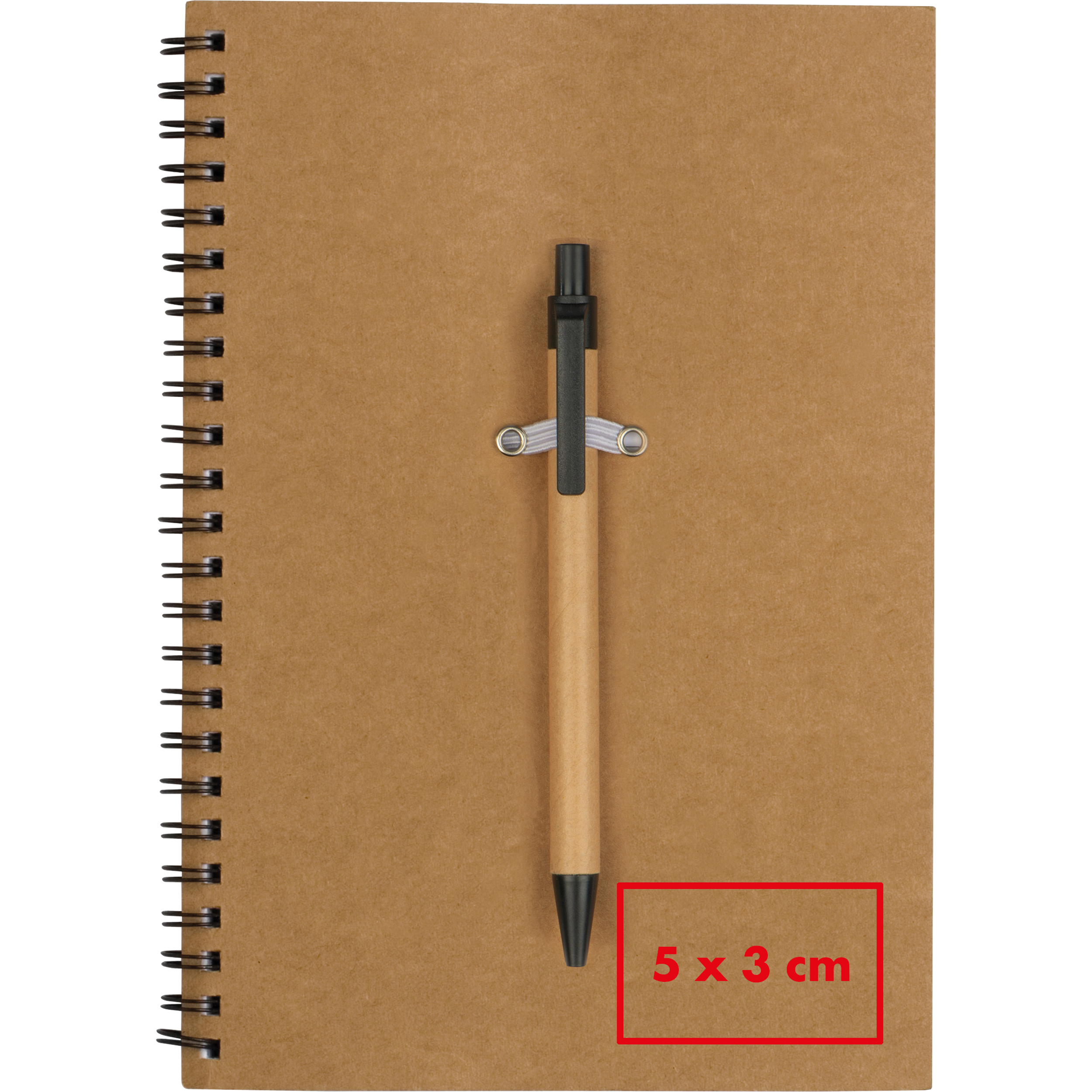Vue 3 de Bloc-notes A5 Kentwood