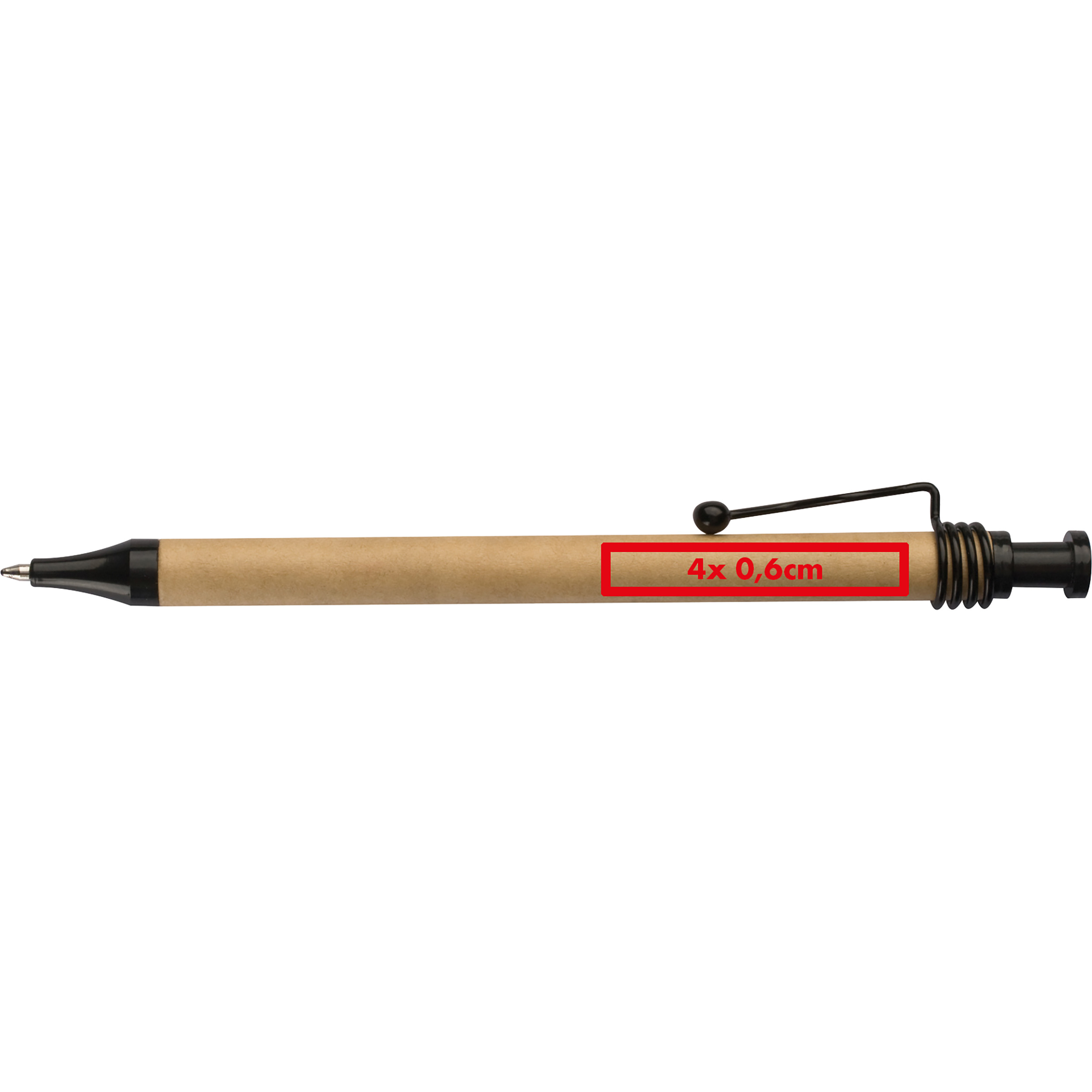 Vue 2 de Stylo bille en carton, Cramlington
