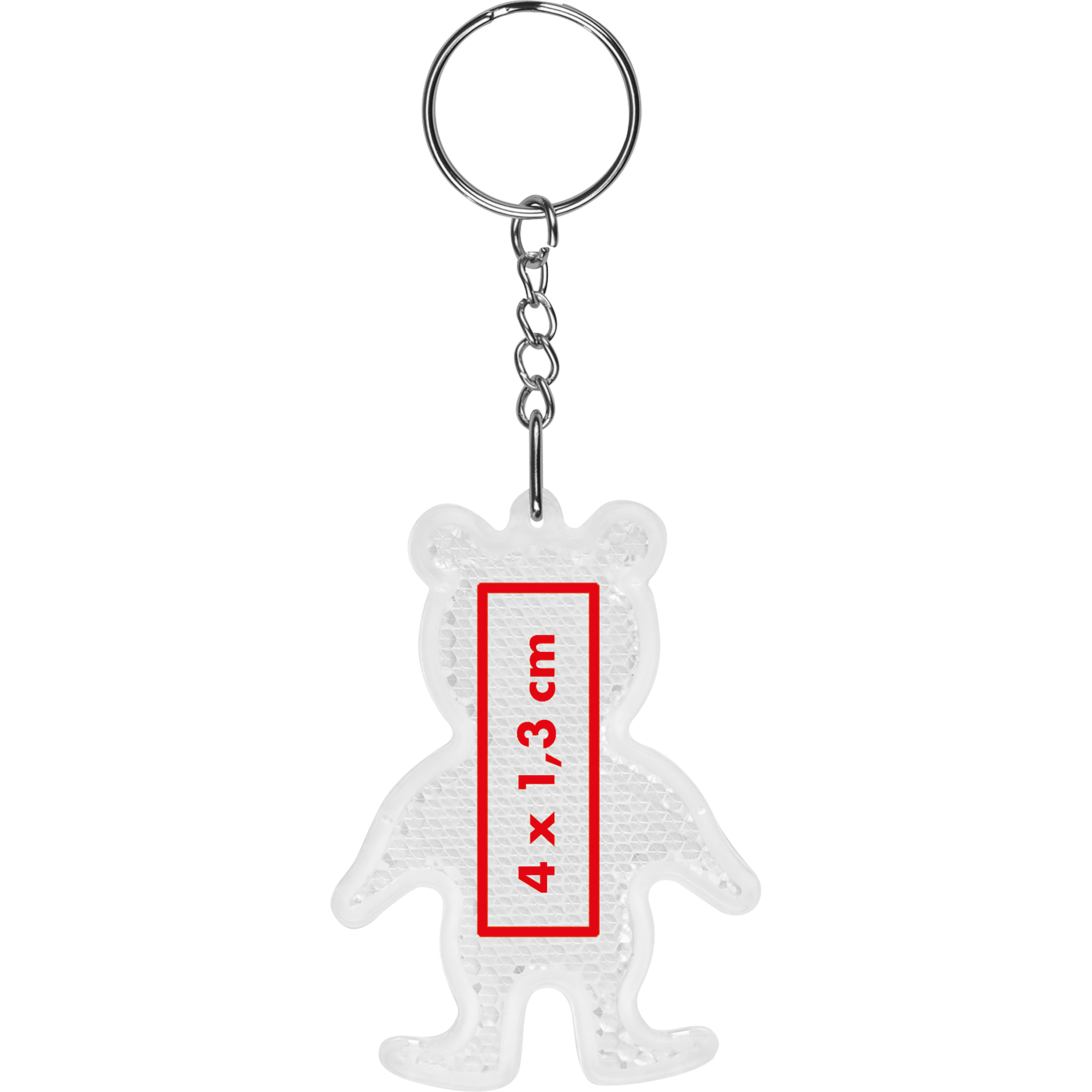 Vue 3 de Porte-clés Bear