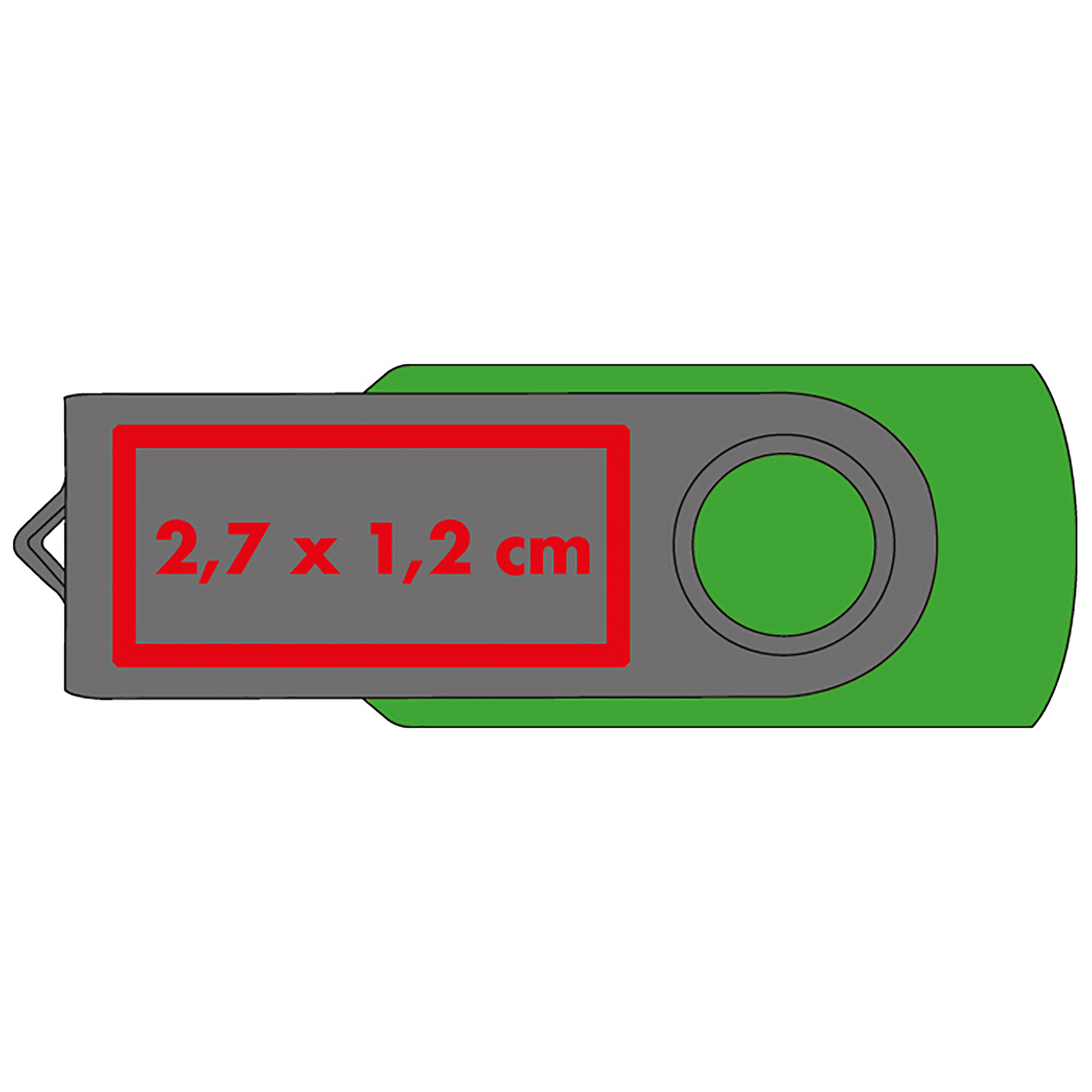 Vue 14 de Clé USB Liège 8 GB