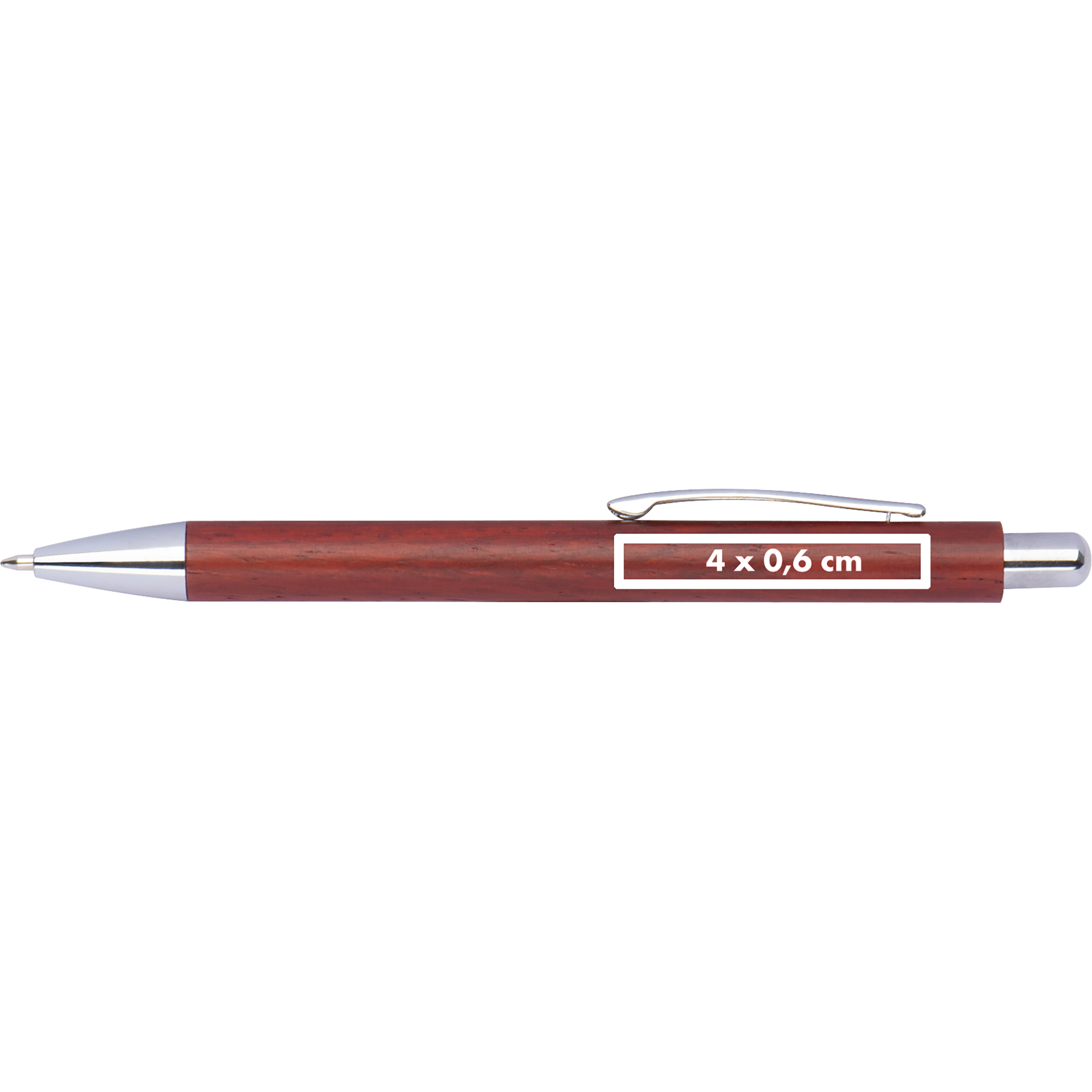 Vue 4 de Stylo en bois Posadas