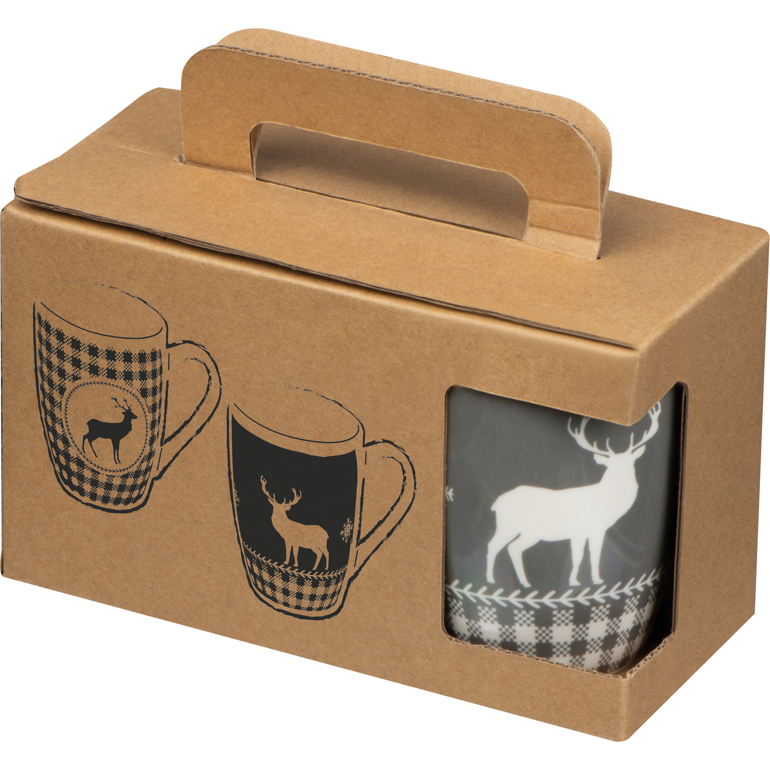 Vue 2 de Lot de 2 tasses de Noël Ankara