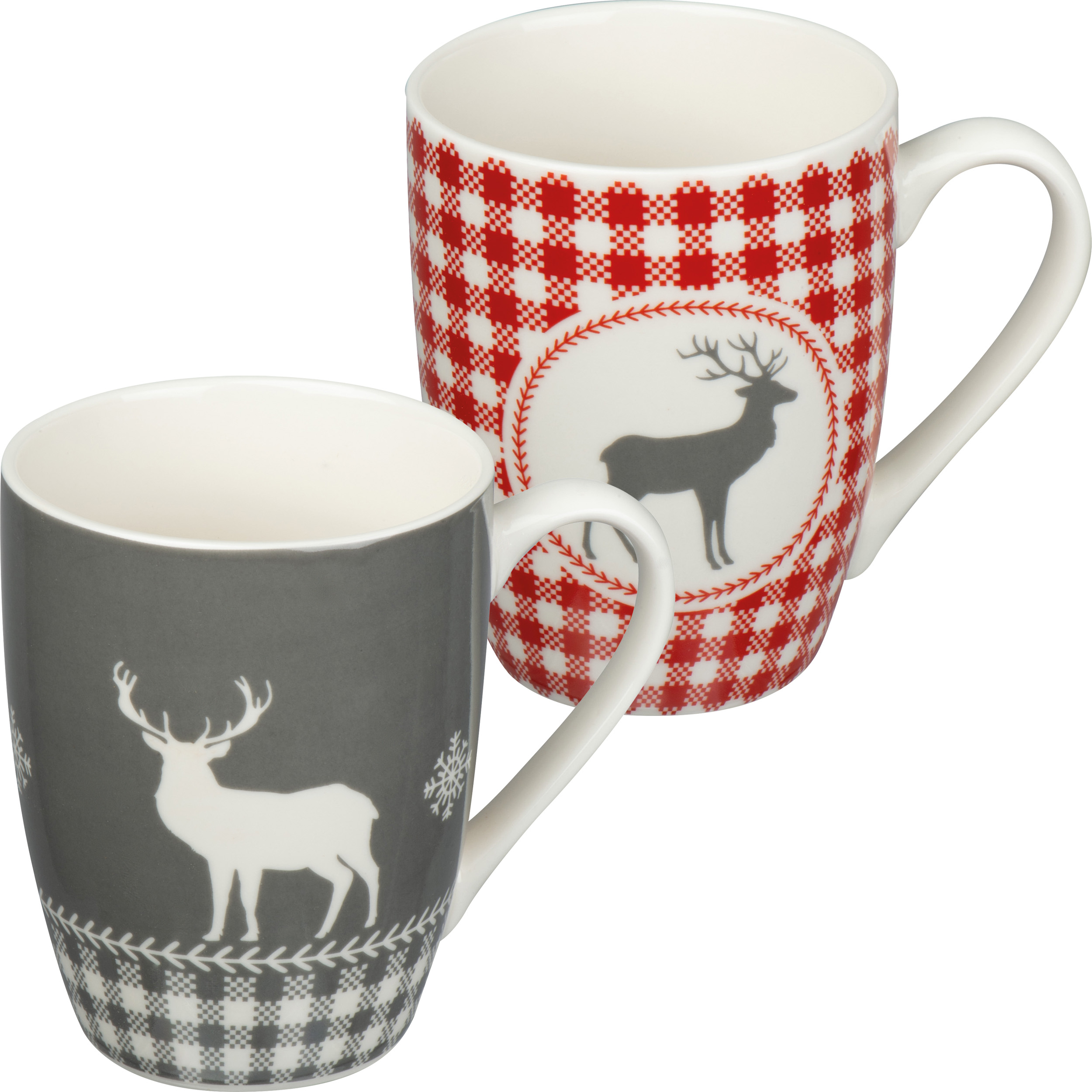 Vue 3 de Lot de 2 tasses de Noël Ankara
