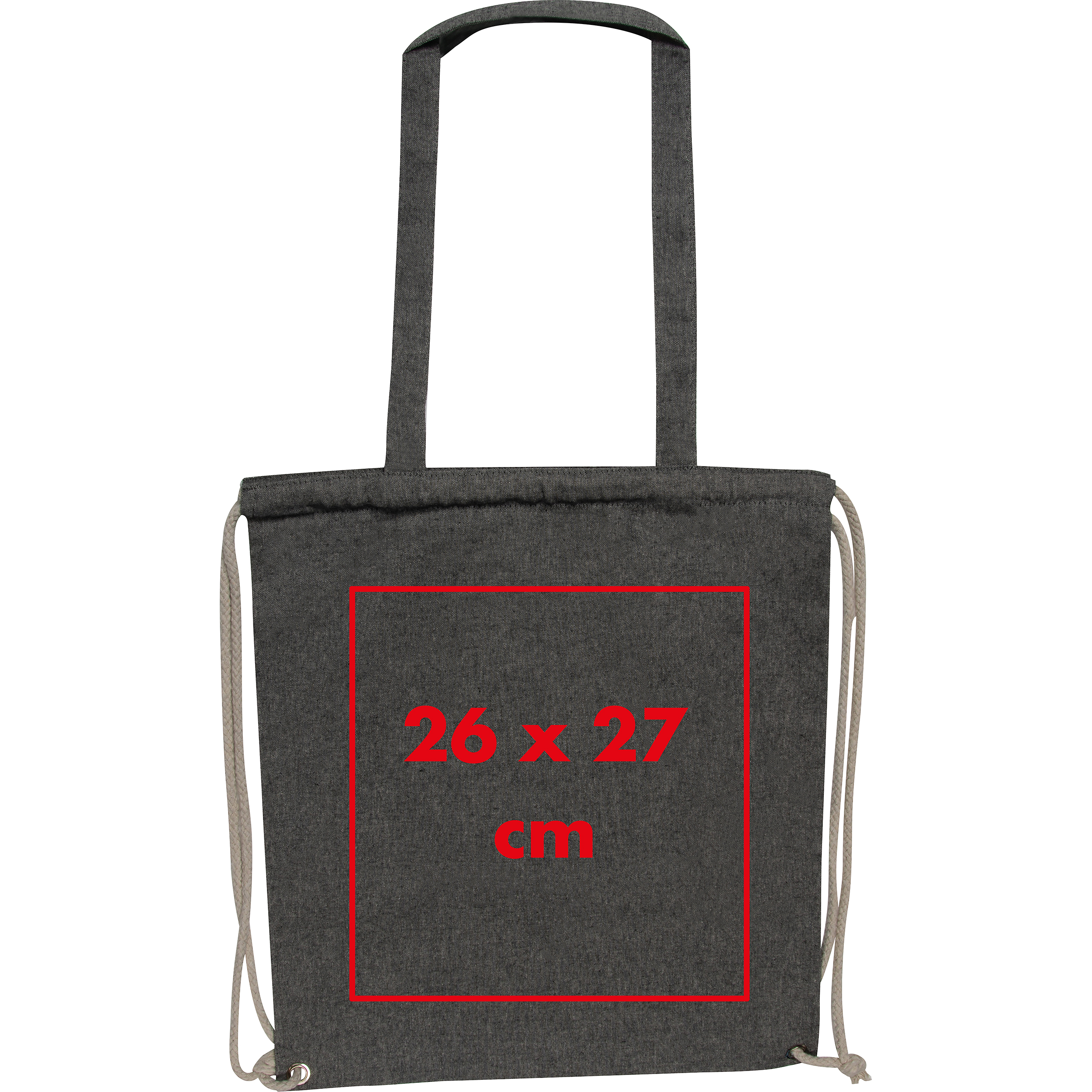 Vue 9 de Sac en coton recyclé Addison