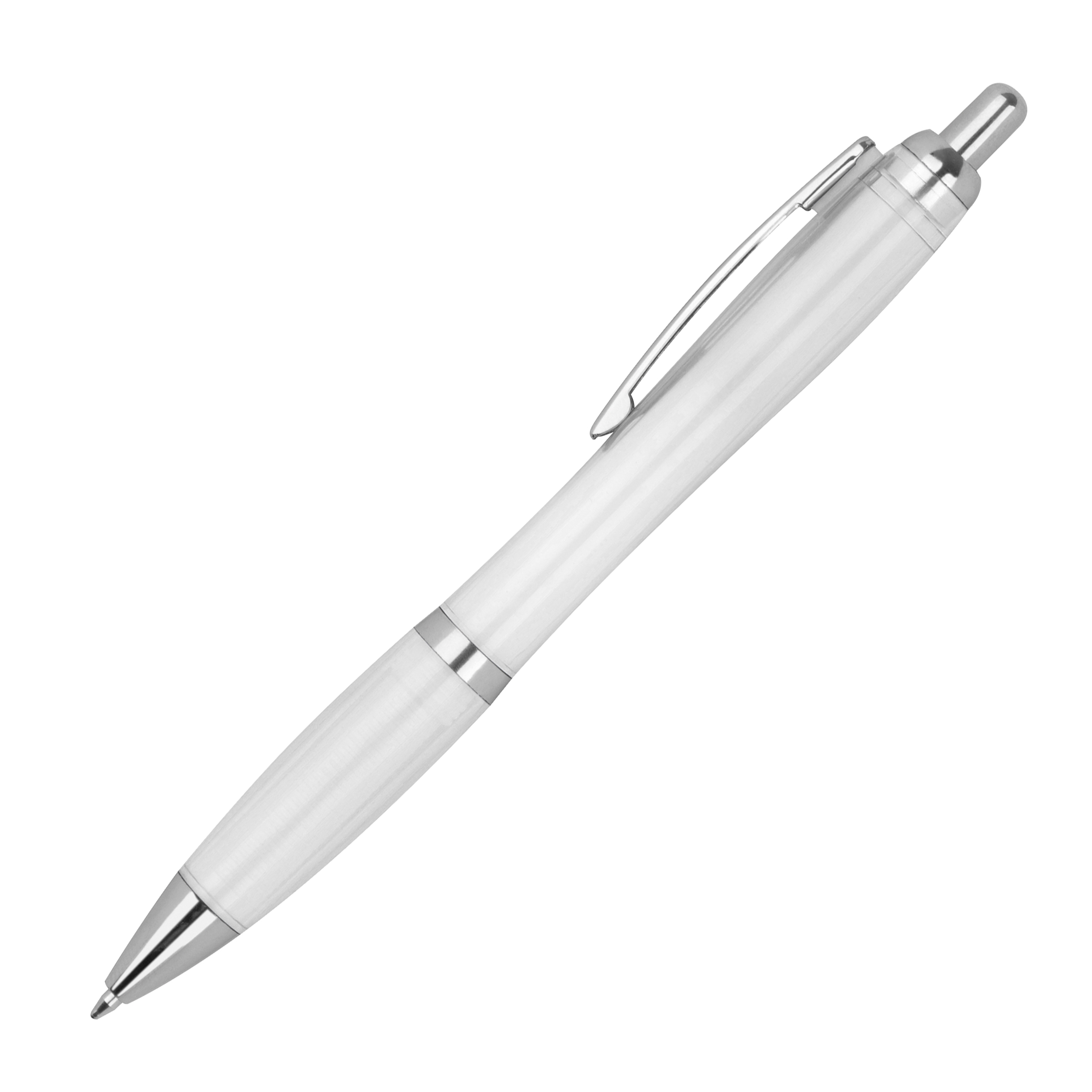 Vue 7 de Stylo à bille transparent Alken