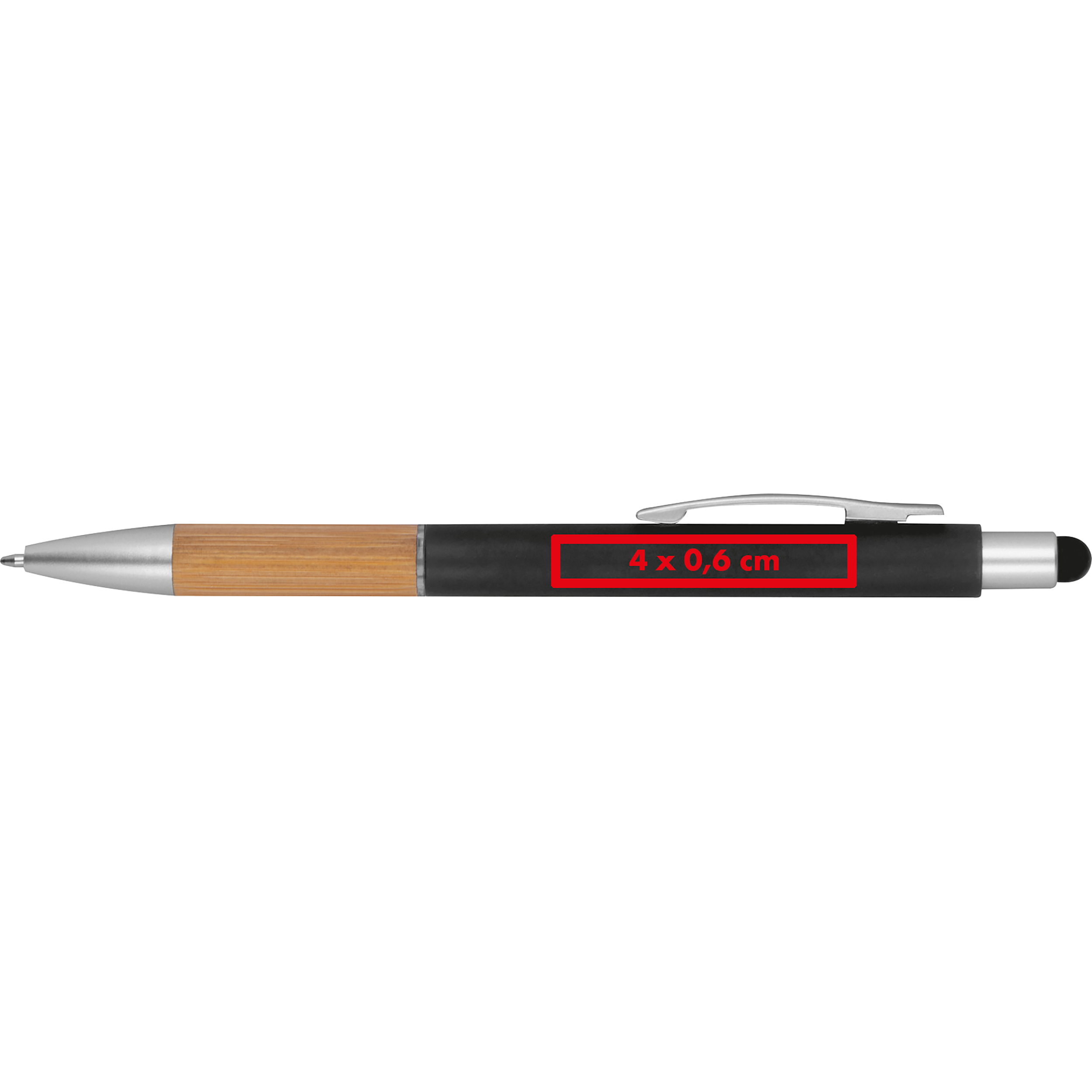 Vue 8 de Stylo à bille avec fonction tactile Tripoli