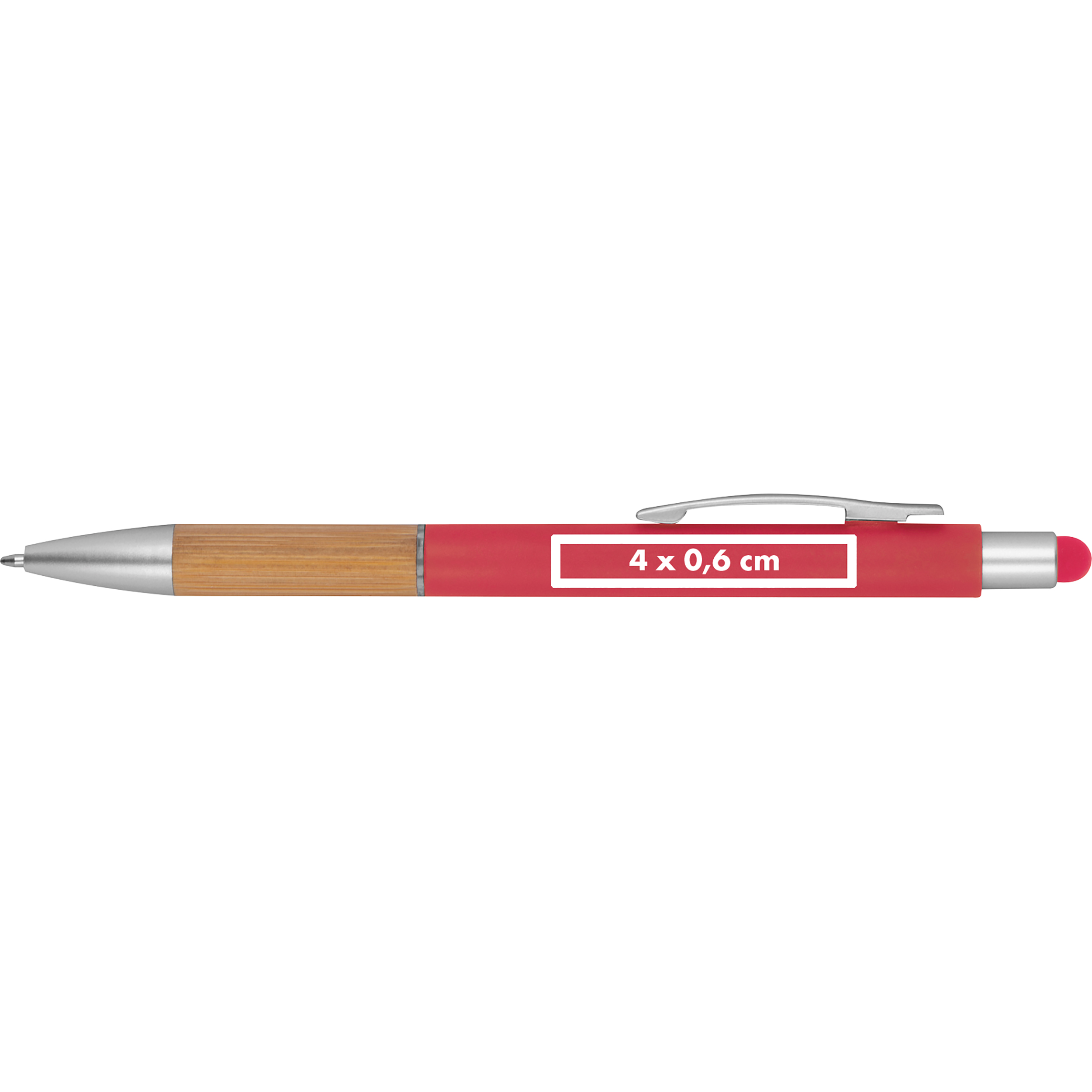 Vue 12 de Stylo à bille avec fonction tactile Tripoli