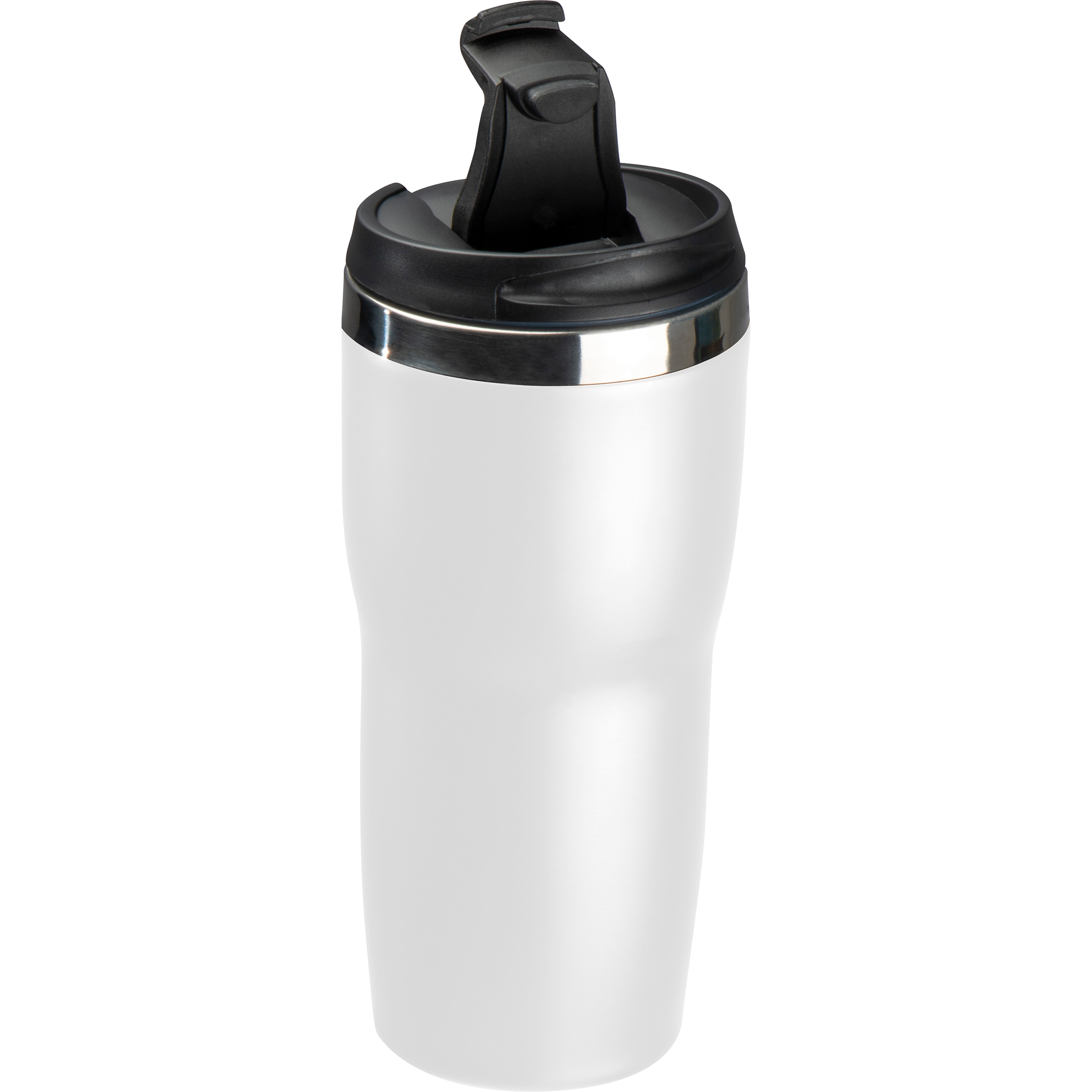 Vue 3 de Mug isotherme blanc Zadra