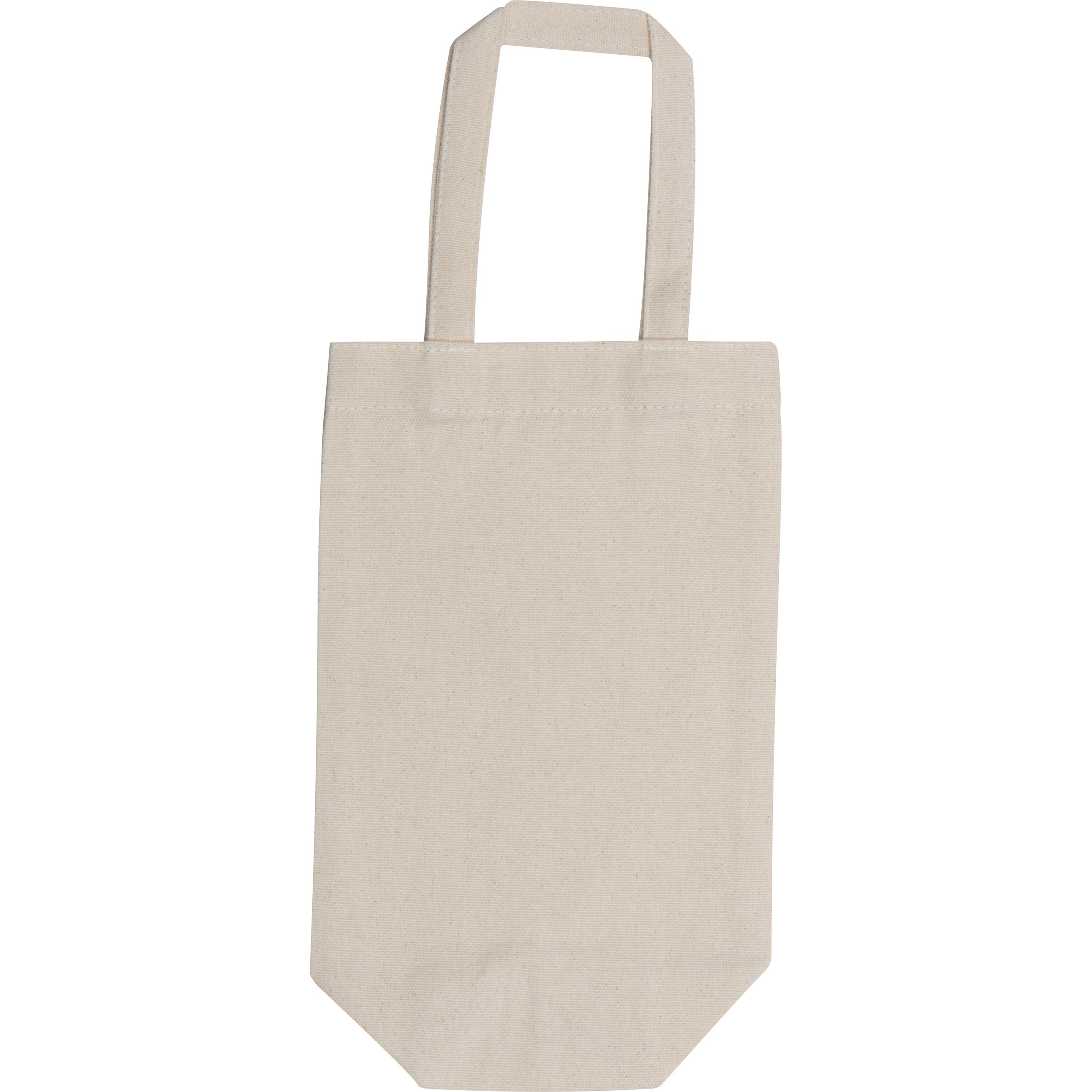 Vue 2 de Sac à vin en coton Nice