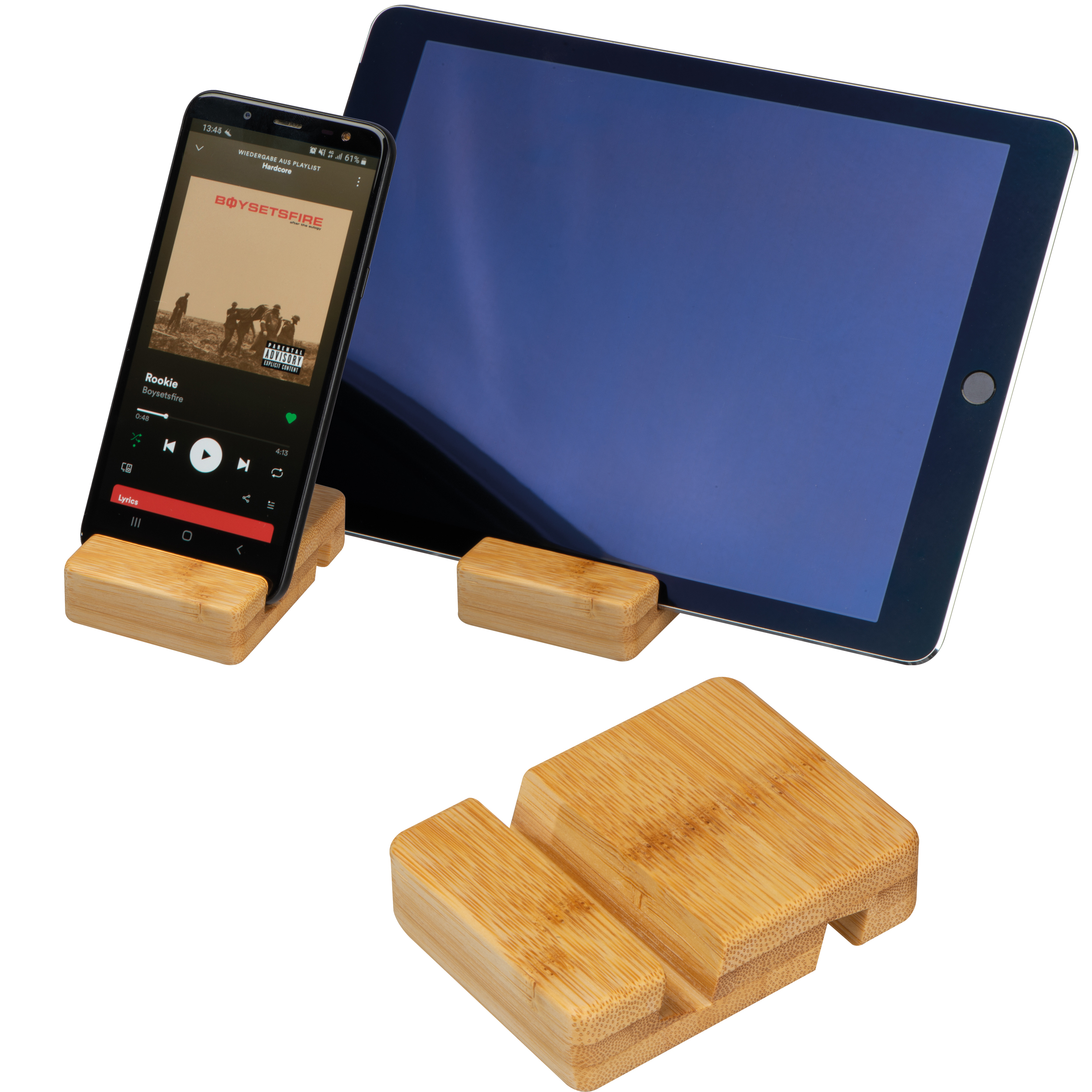 Porte-smartphone en bambou San Sebastián