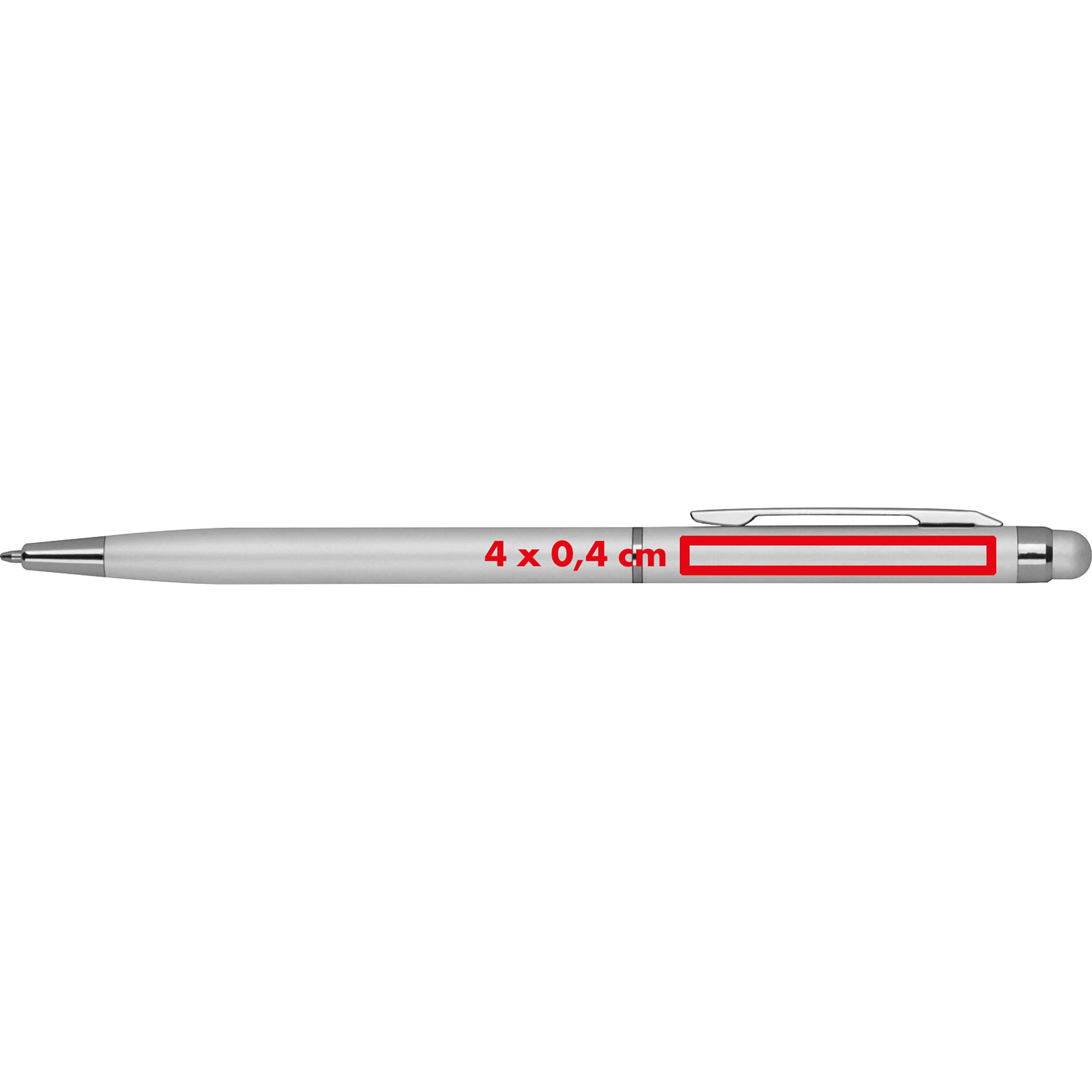 Vue 8 de Stylo en métal avec foncition PAD Catania