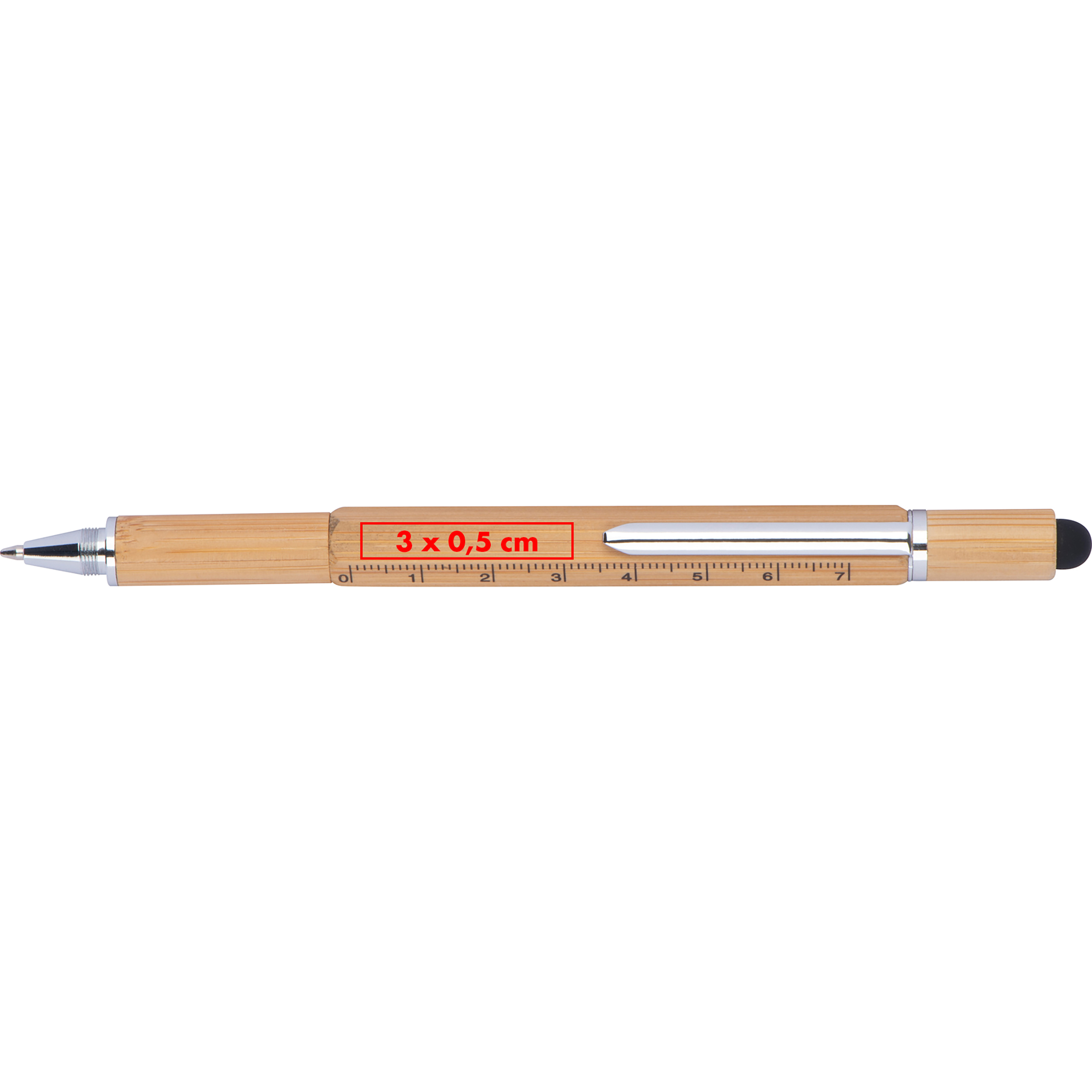 Vue 4 de Stylo multifonctionnel 6in1 Coimbra