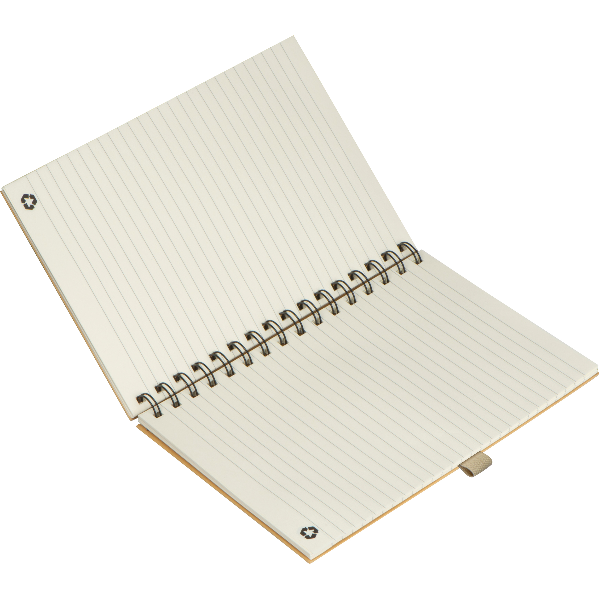 Vue 3 de Carnet de notes en carton Silkeborg