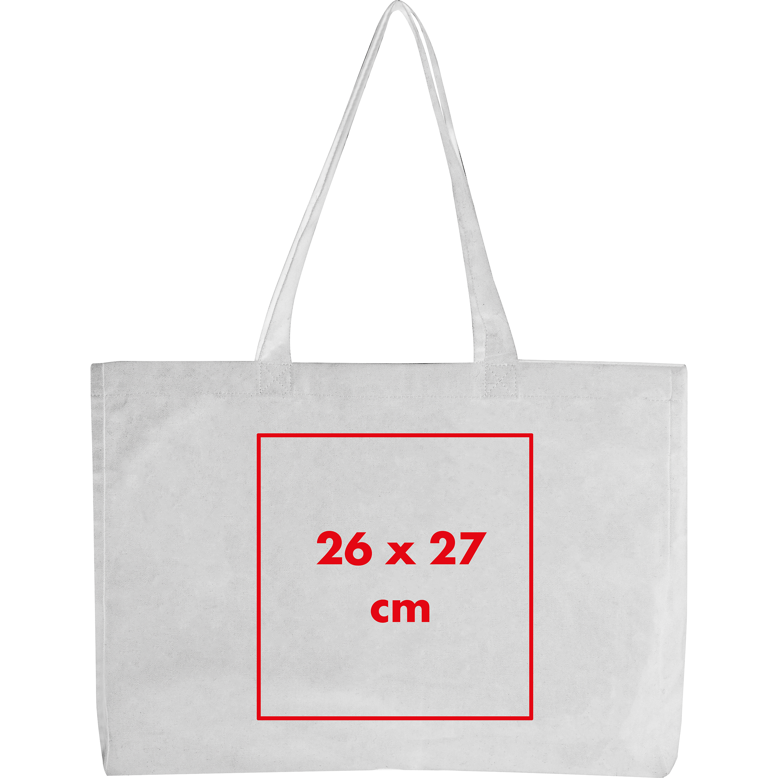 Vue 3 de Sac en coton bio Bari