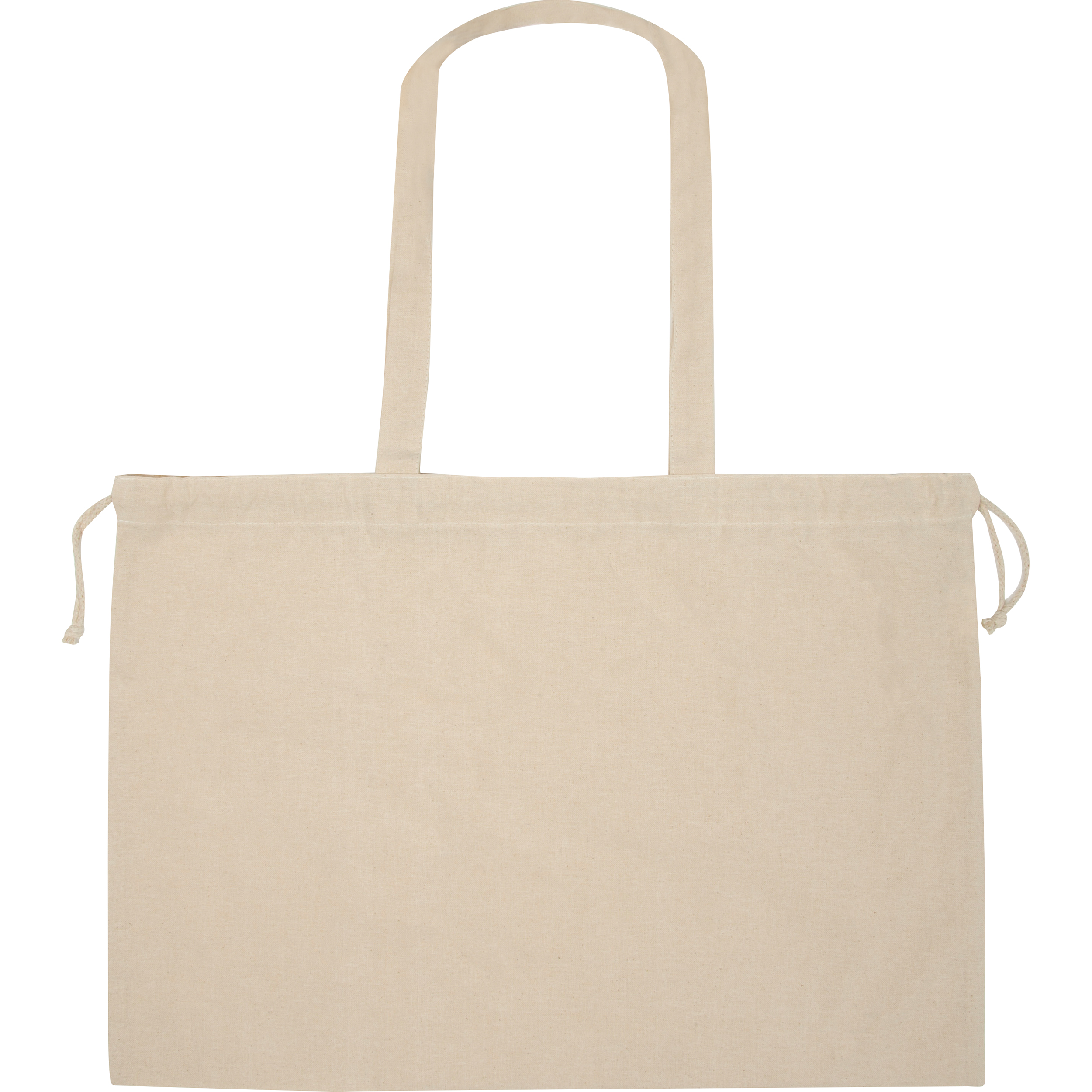 Vue 3 de Sac en coton bio avec fermeture Imola