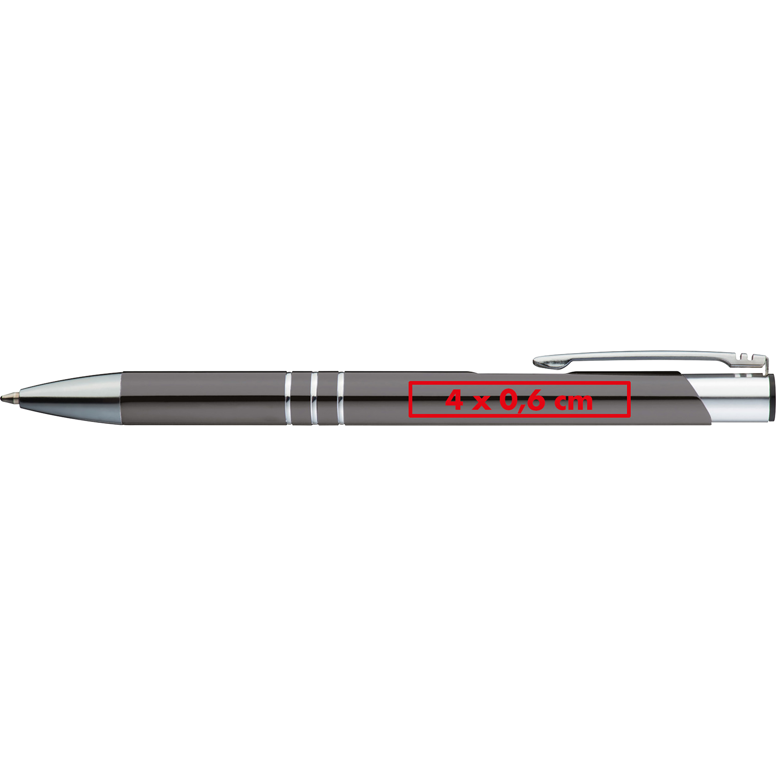 Vue 4 de Stylo aluminium Ascot