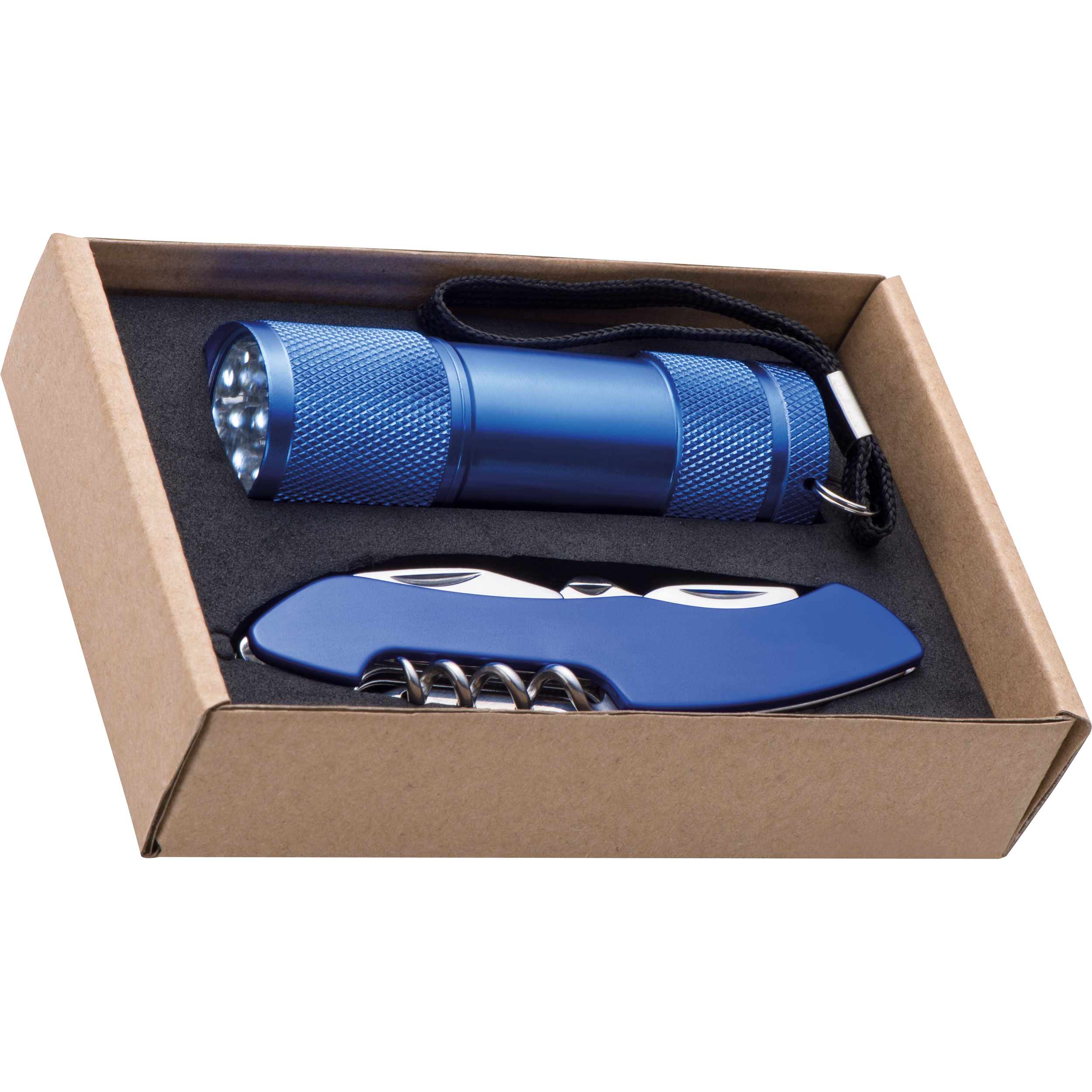 Set de lampe de poche et canif Dover