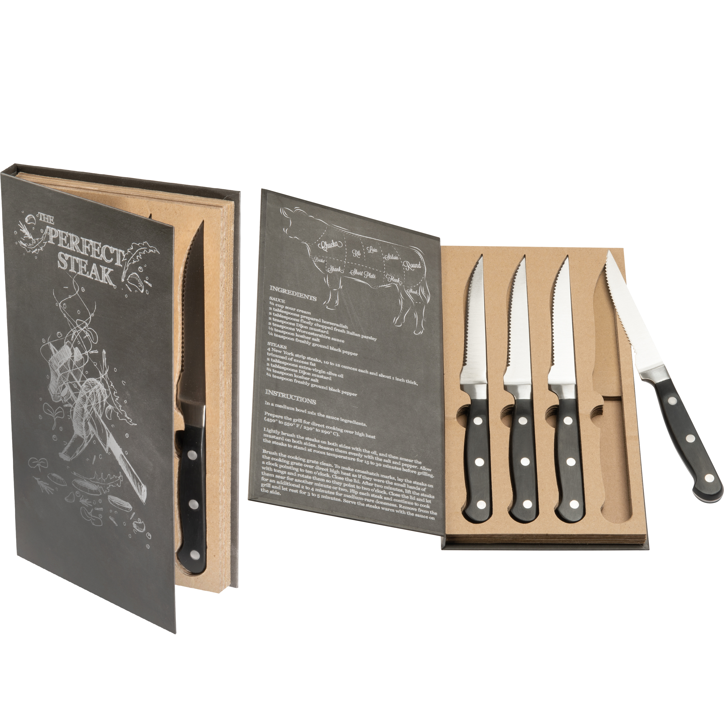 Set de 4 couteaux London