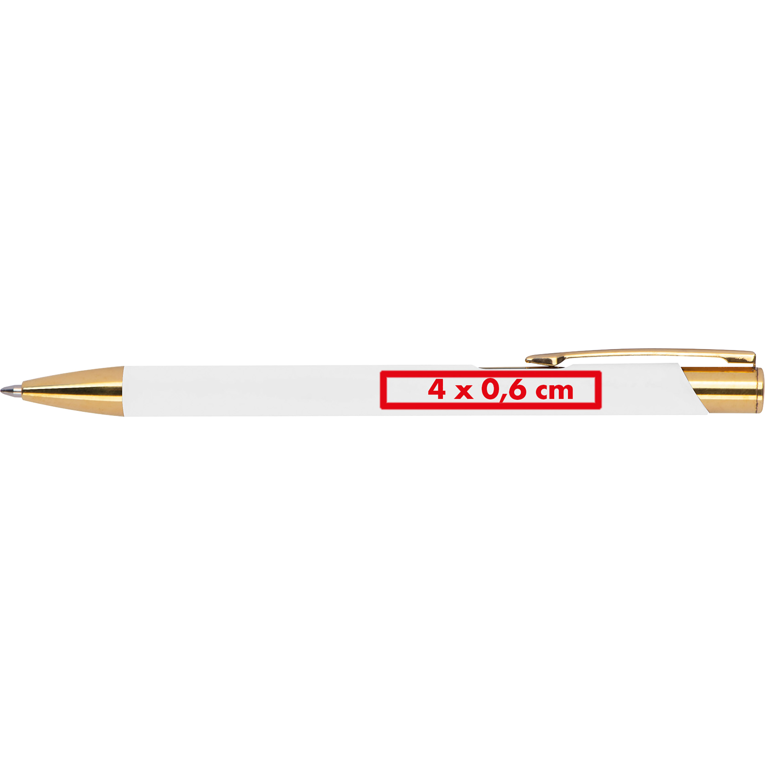 Vue 4 de Stylo à bille Glendale