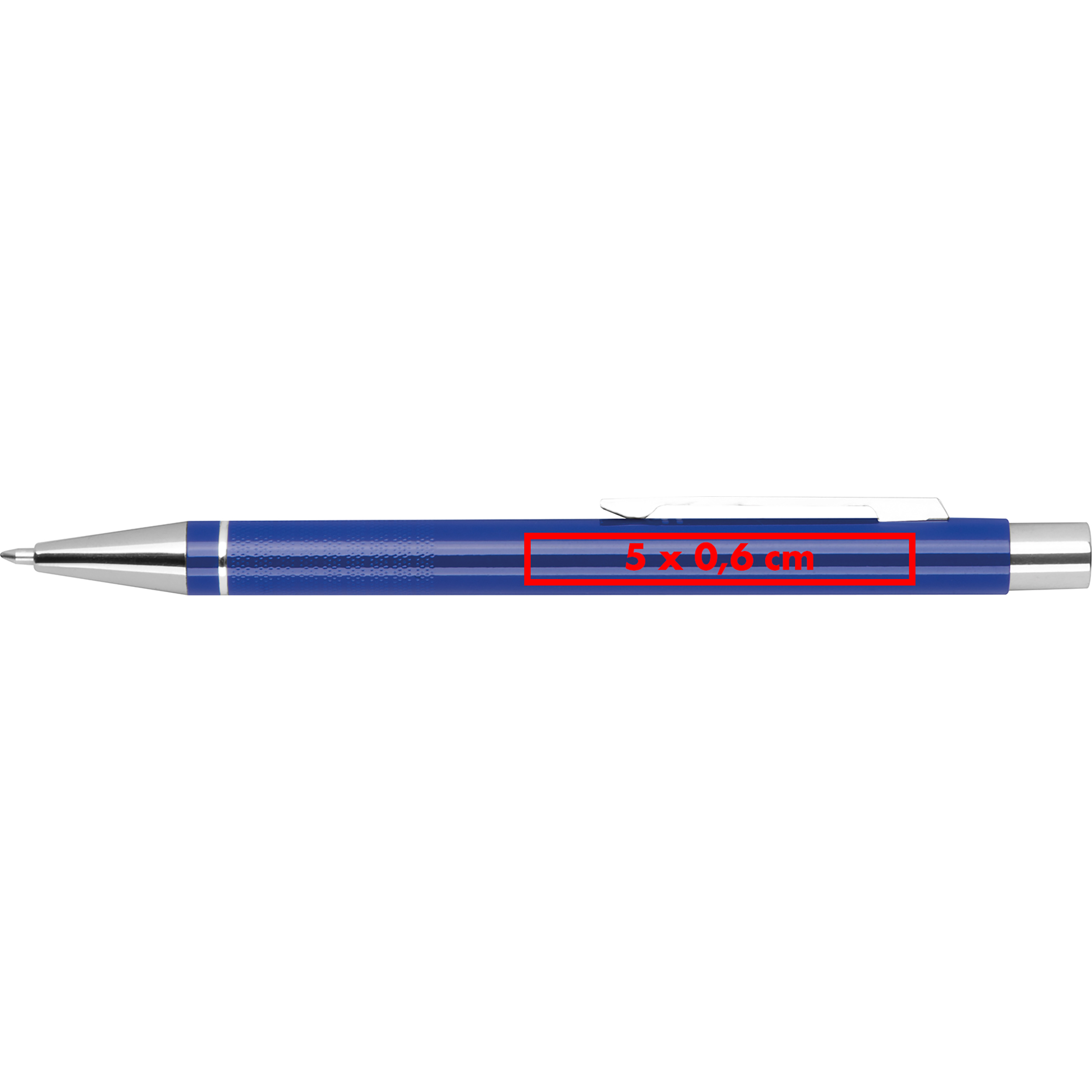 Vue 12 de Stylo bille métal Almeira