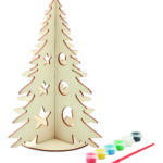 Sapin de Noël en bois