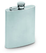 Grande flasque en inox mat (200 ml).