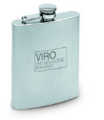 Grande flasque en inox mat (200 ml). – Image 2