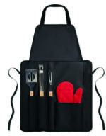 Tablier gants et outils BBQ