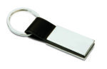 Porte-clés PU et métal
